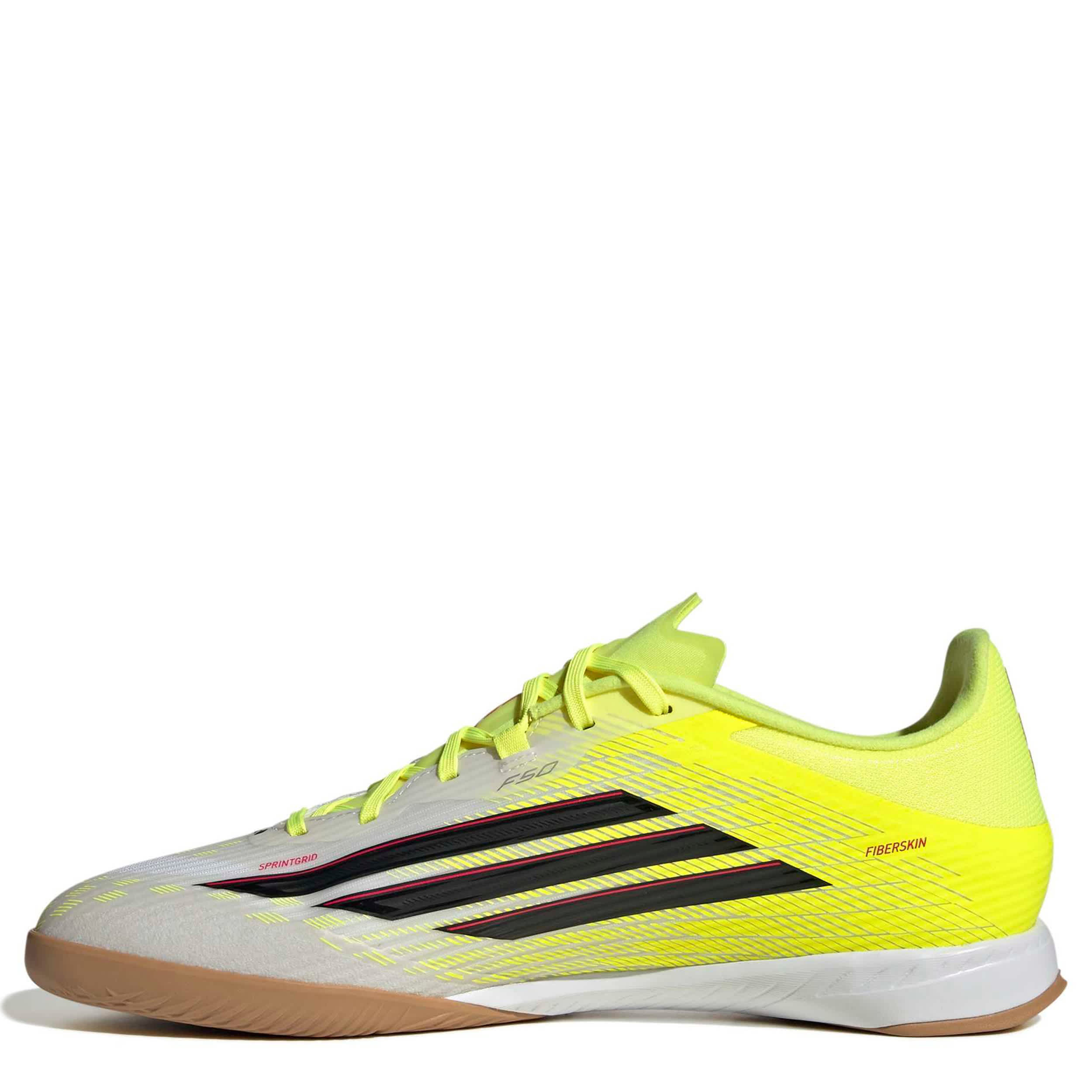 ADIDAS-UNISEX F50 LEAGUE INDOOR SOCCER SHOES-YELLOW & BLACK