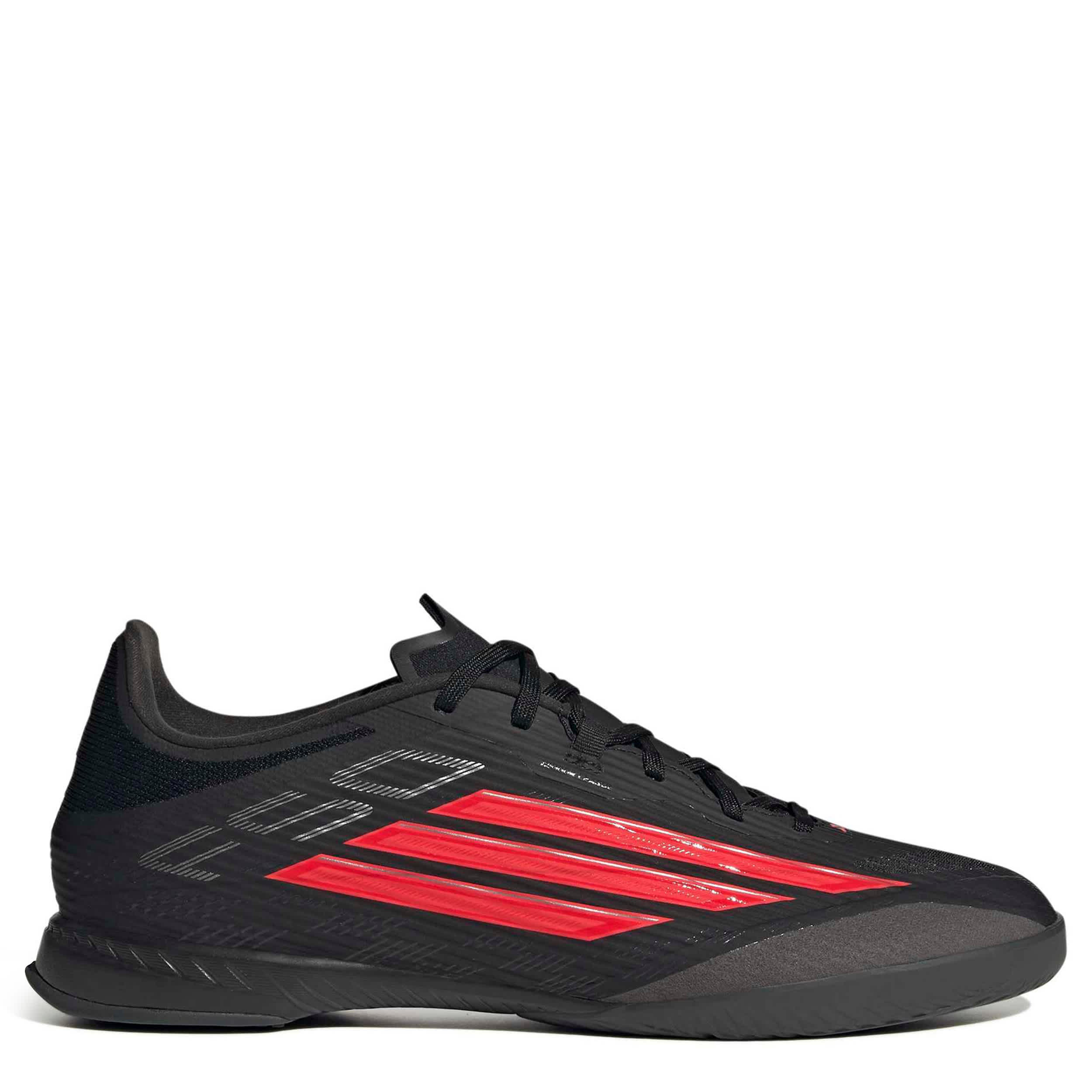 ADIDAS-UNISEX F50 LEAGUE INDOOR SOCCER SHOES-BLACK & RED