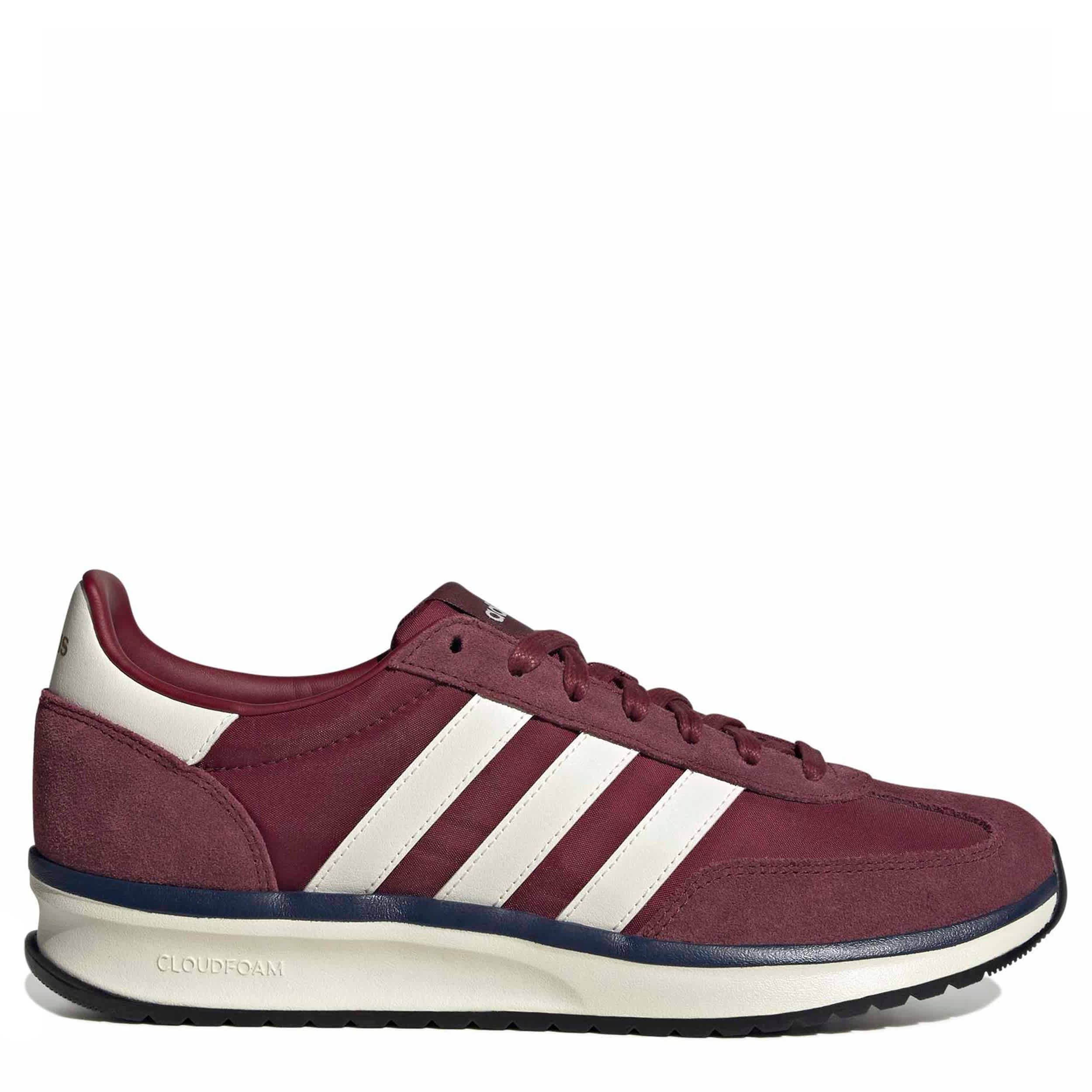 ADIDAS-MENS RUN 70S 2.0 SNEAKER-RED & OFF WHITE