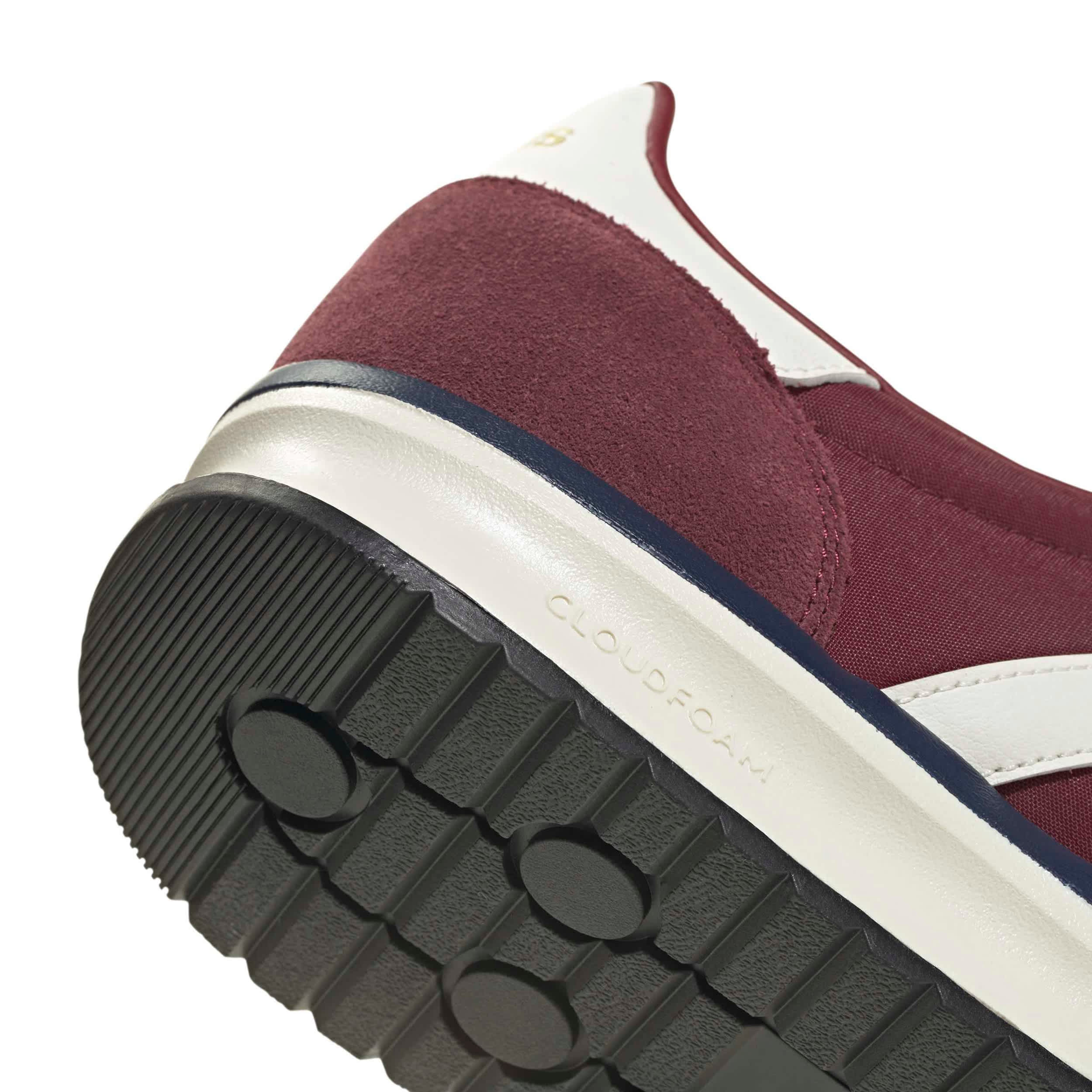 ADIDAS-MENS RUN 70S 2.0 SNEAKER-RED & OFF WHITE