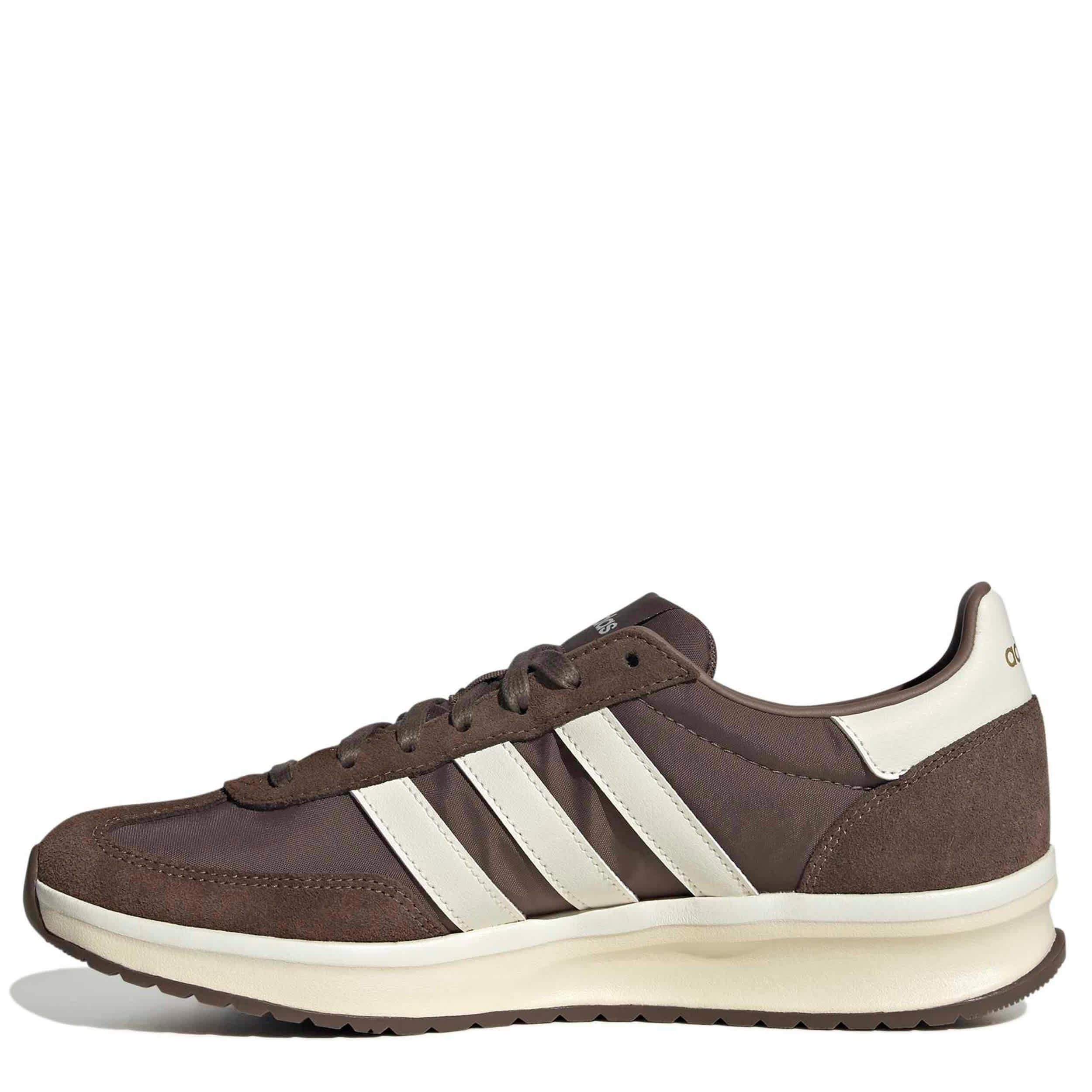 ADIDAS-MENS RUN 70S 2.0 SNEAKER-BROWN & OFF WHITE