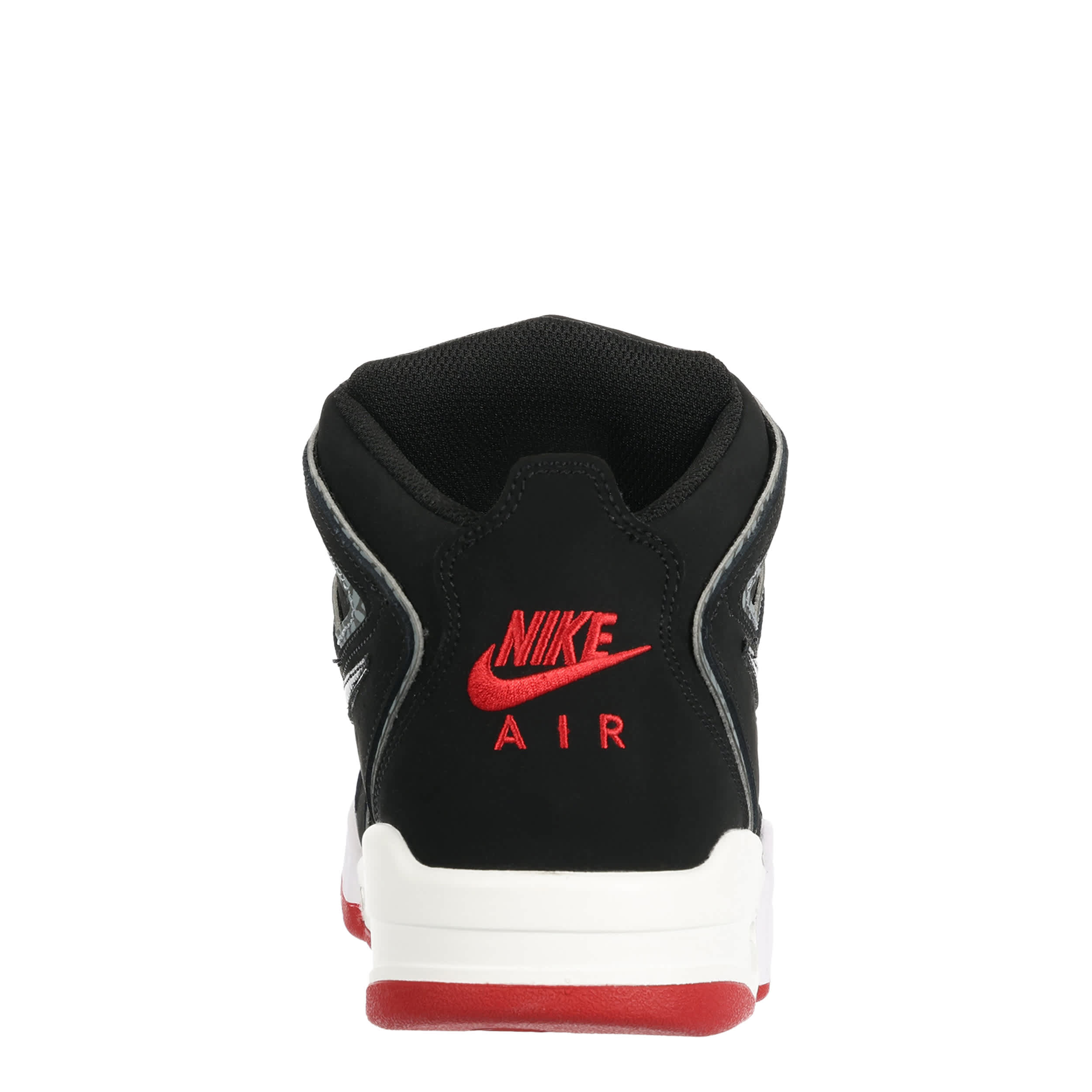 NIKE-MENS AIRE FLIGHT FALCON SNEAKER-BLACK & RED