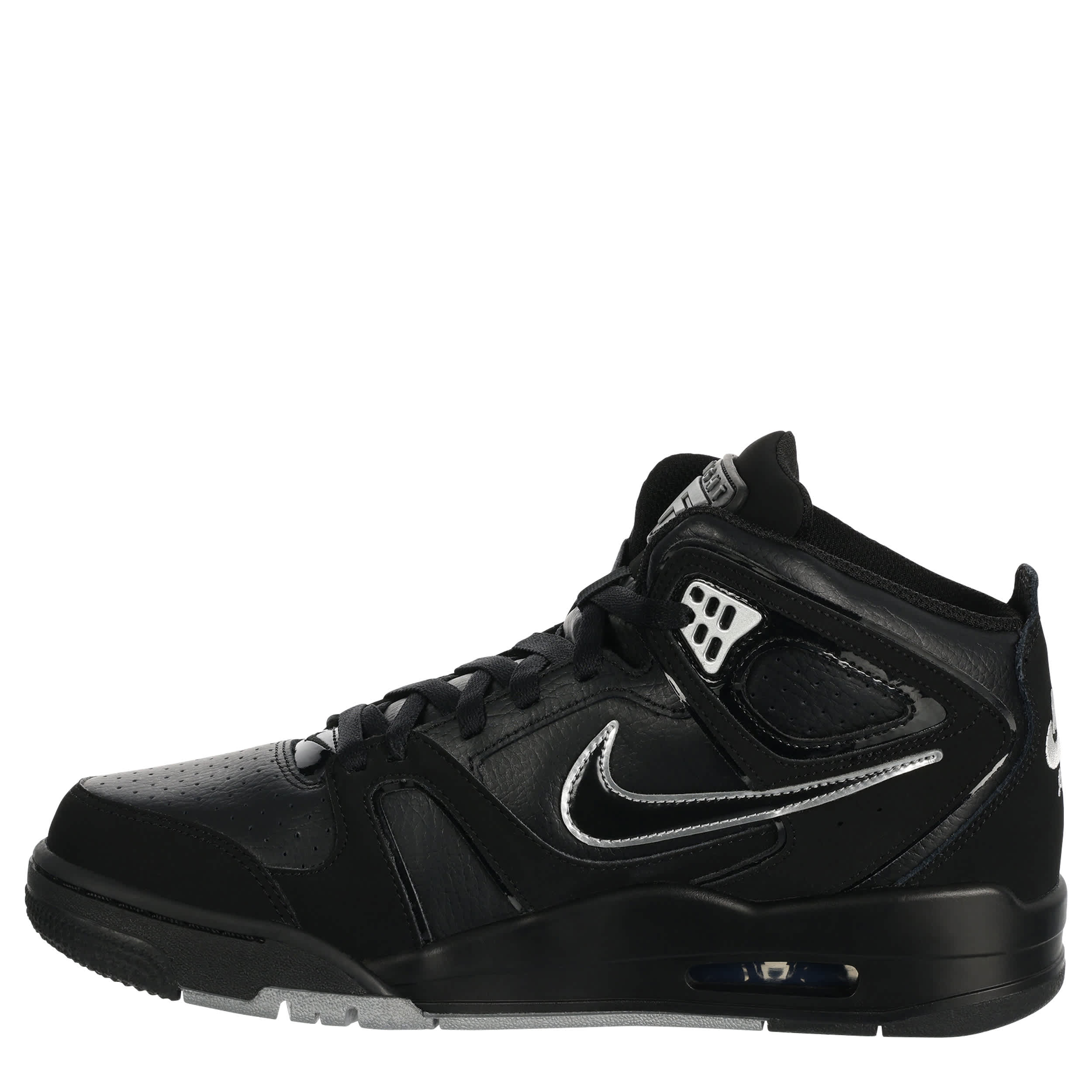 NIKE-MENS AIRE FLIGHT FALCON SNEAKER-BLACK & BLACK