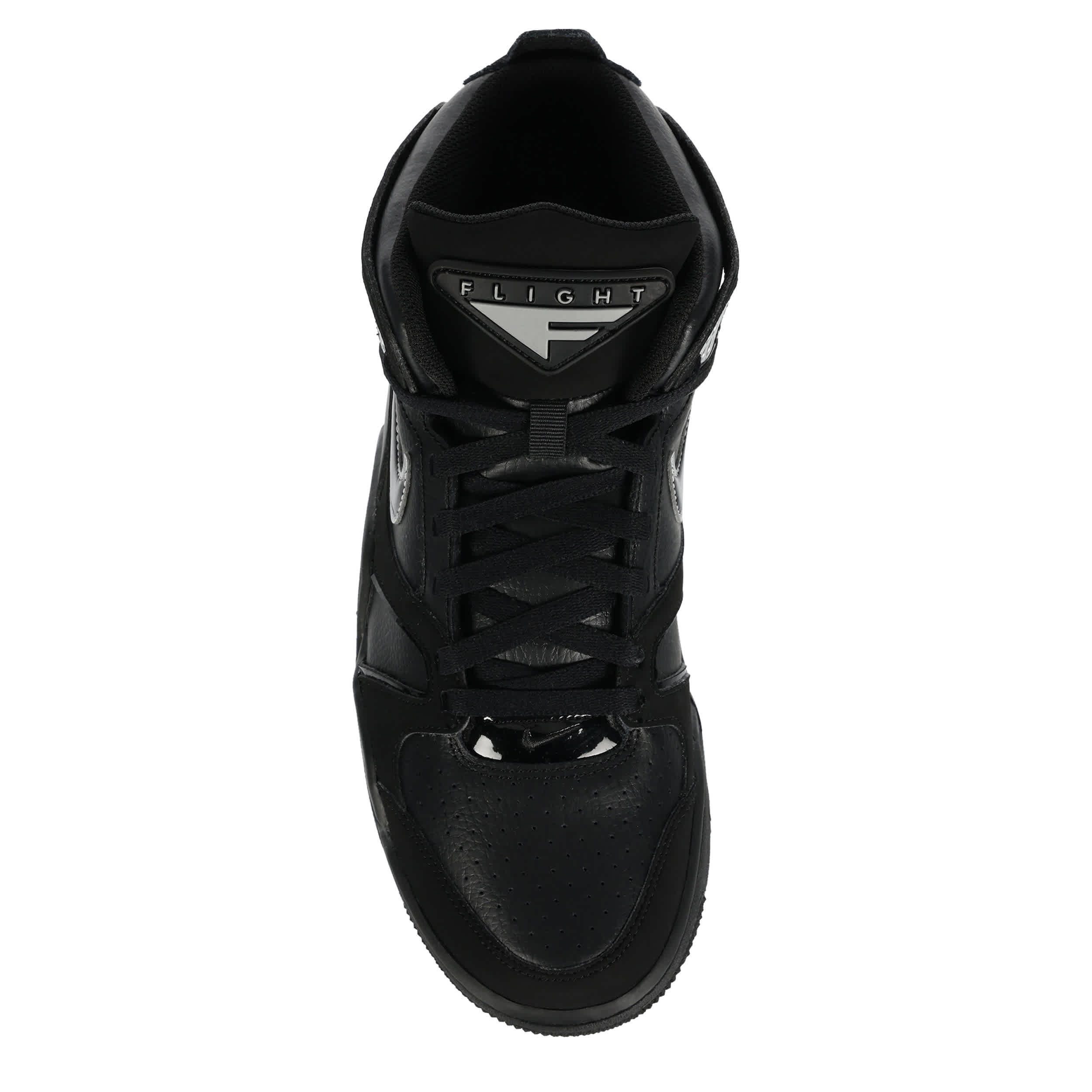 NIKE-MENS AIRE FLIGHT FALCON SNEAKER-BLACK & BLACK