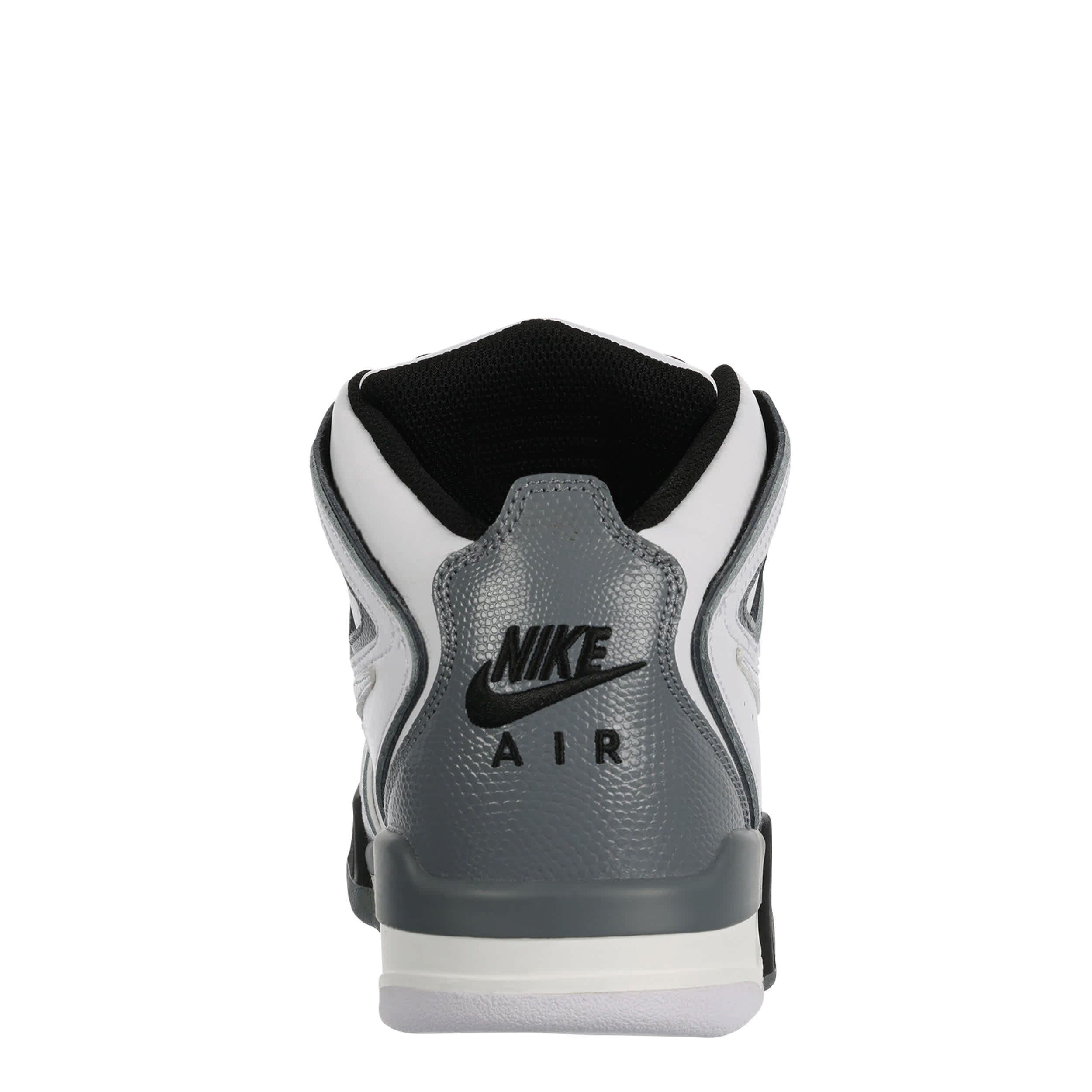 NIKE-MENS AIRE FLIGHT FALCON SNEAKER-WHITE & BLACK