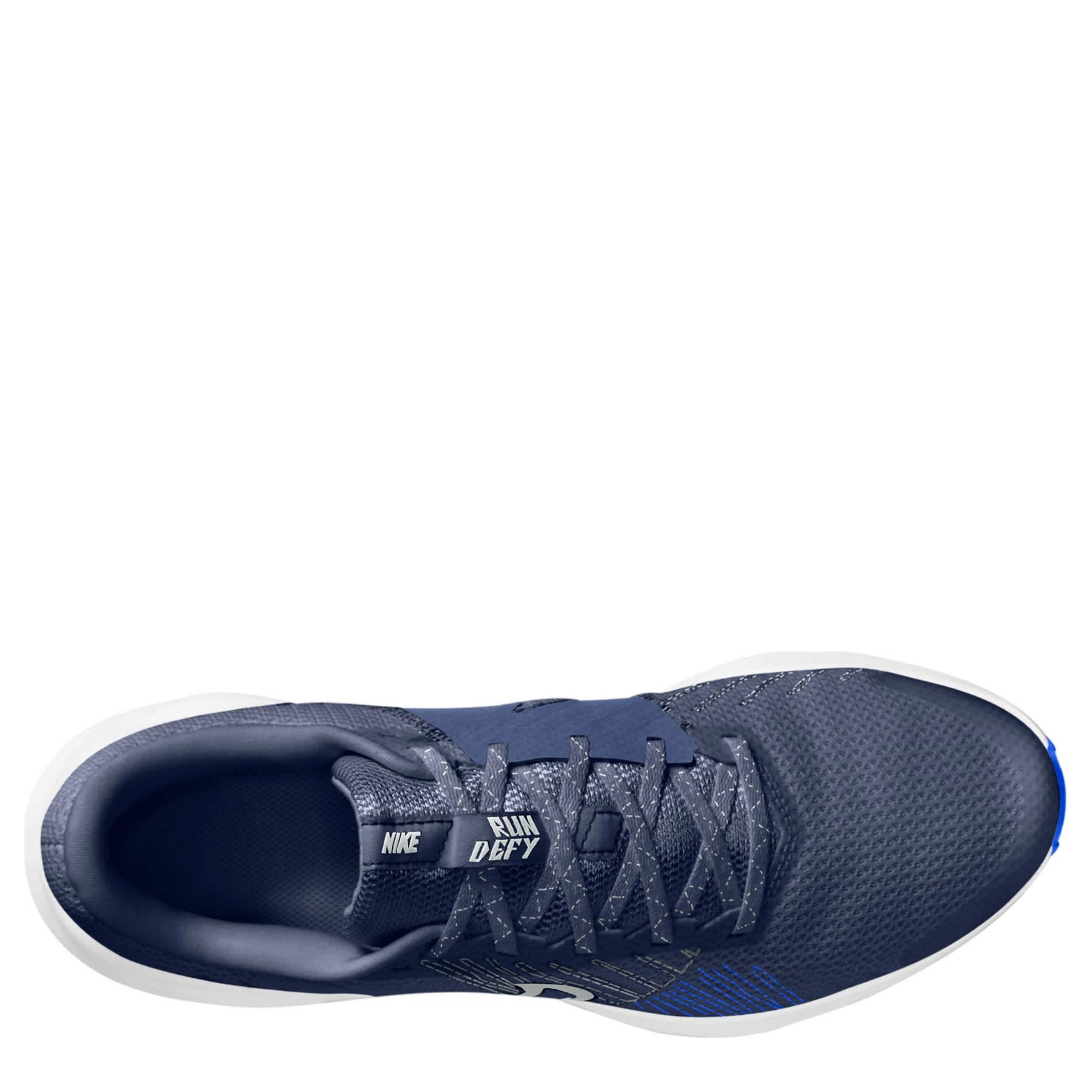 NIKE-MENS RUN DEFY RUNNING SHOE-BLUE & WHITE