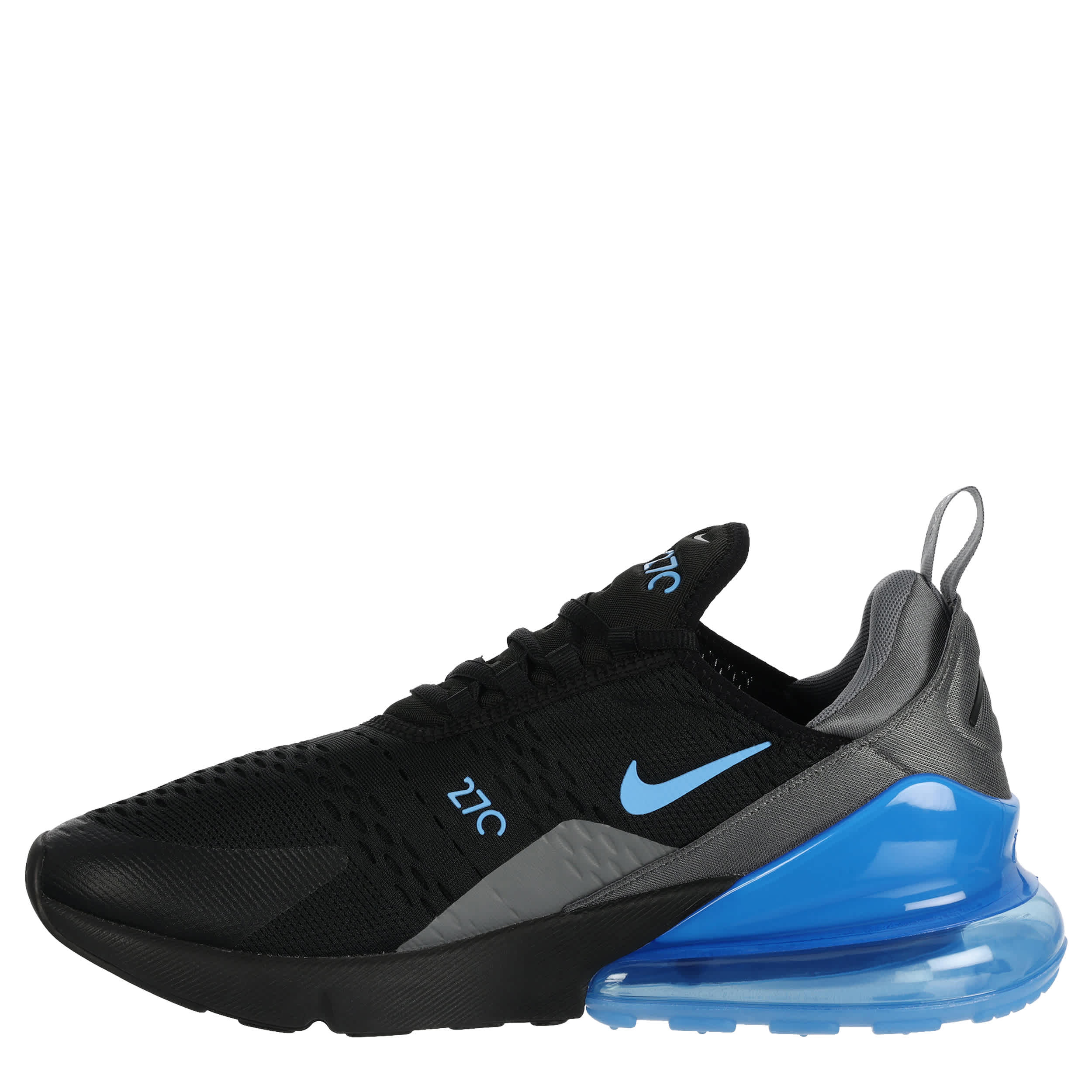NIKE-MENS AIR MAX 270 SNEAKER-GREY & BLUE