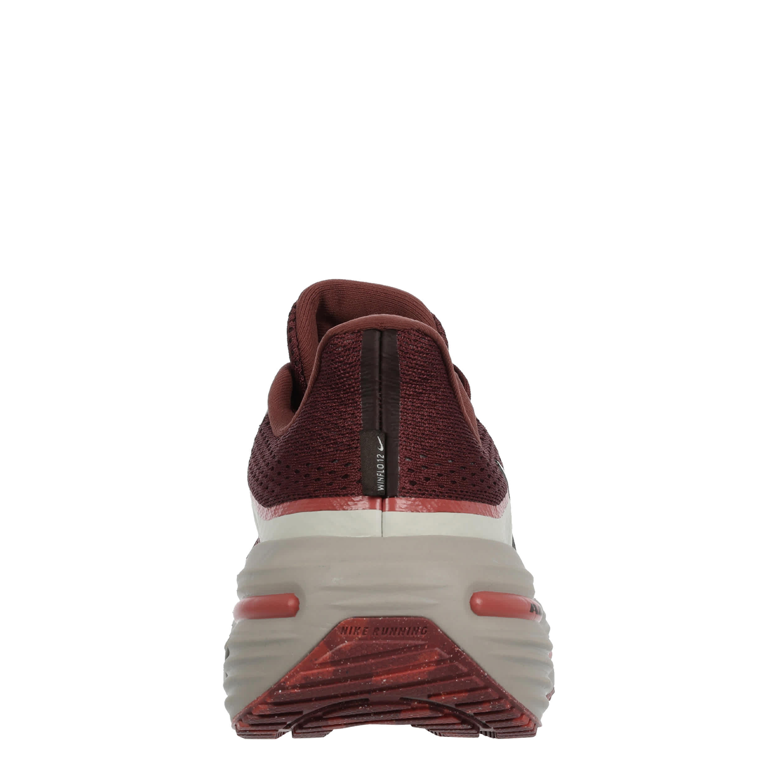 NIKE-MENS WINFLO 12 RUNNING SHOE-BURGUNDY & BROWN