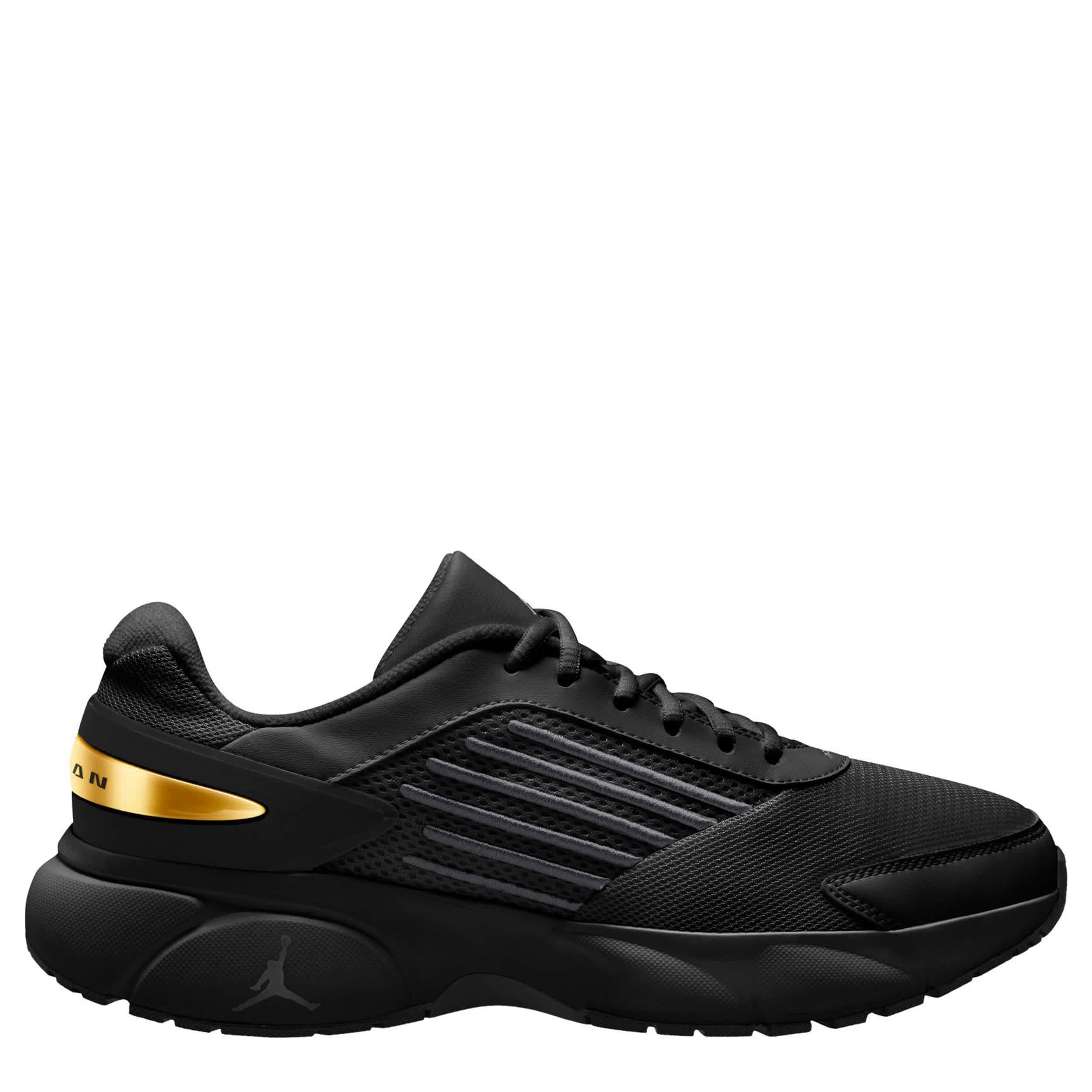 JORDAN-MENS TRUNNER FLOW SNEAKER-BLACK & GOLD