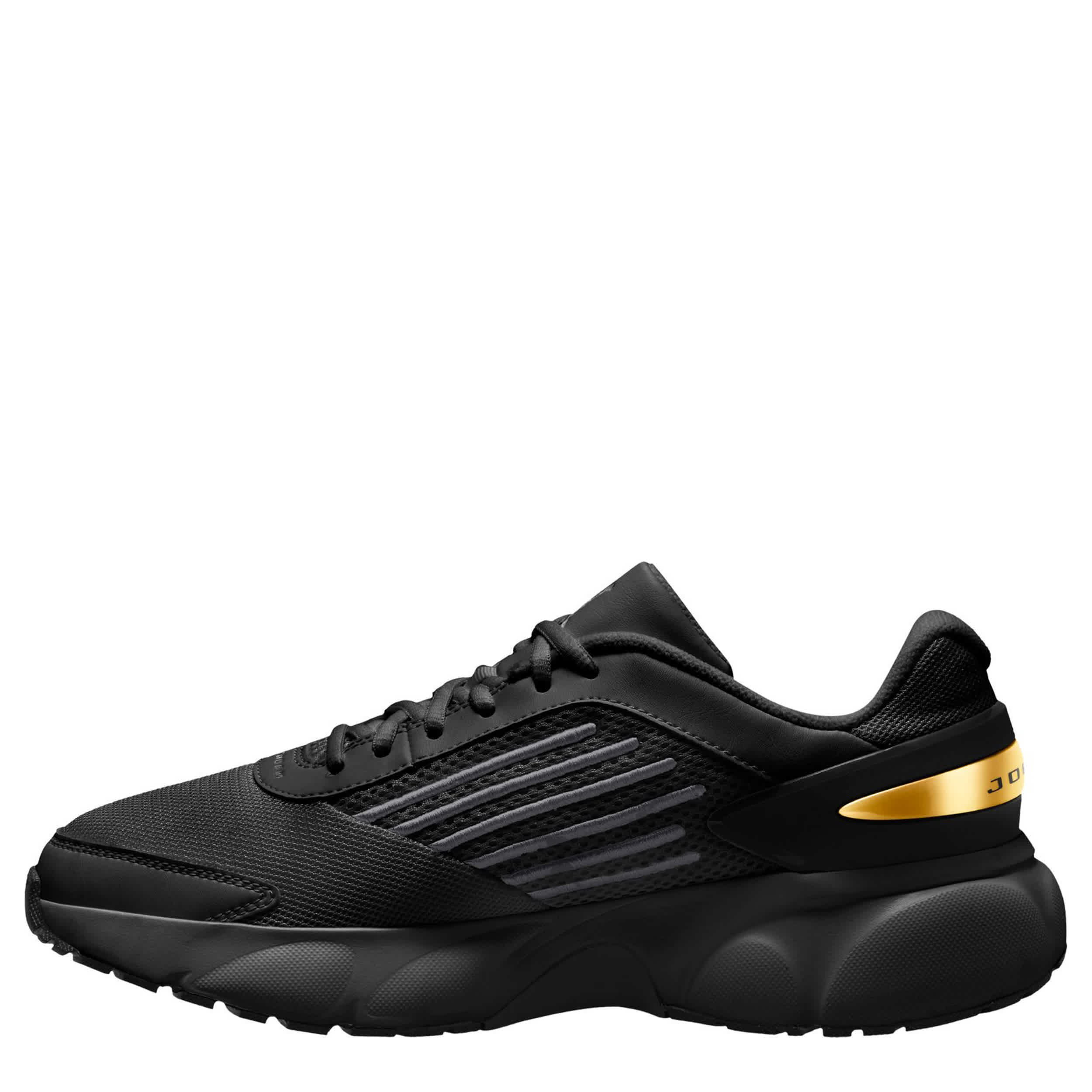 JORDAN-MENS TRUNNER FLOW SNEAKER-BLACK & GOLD