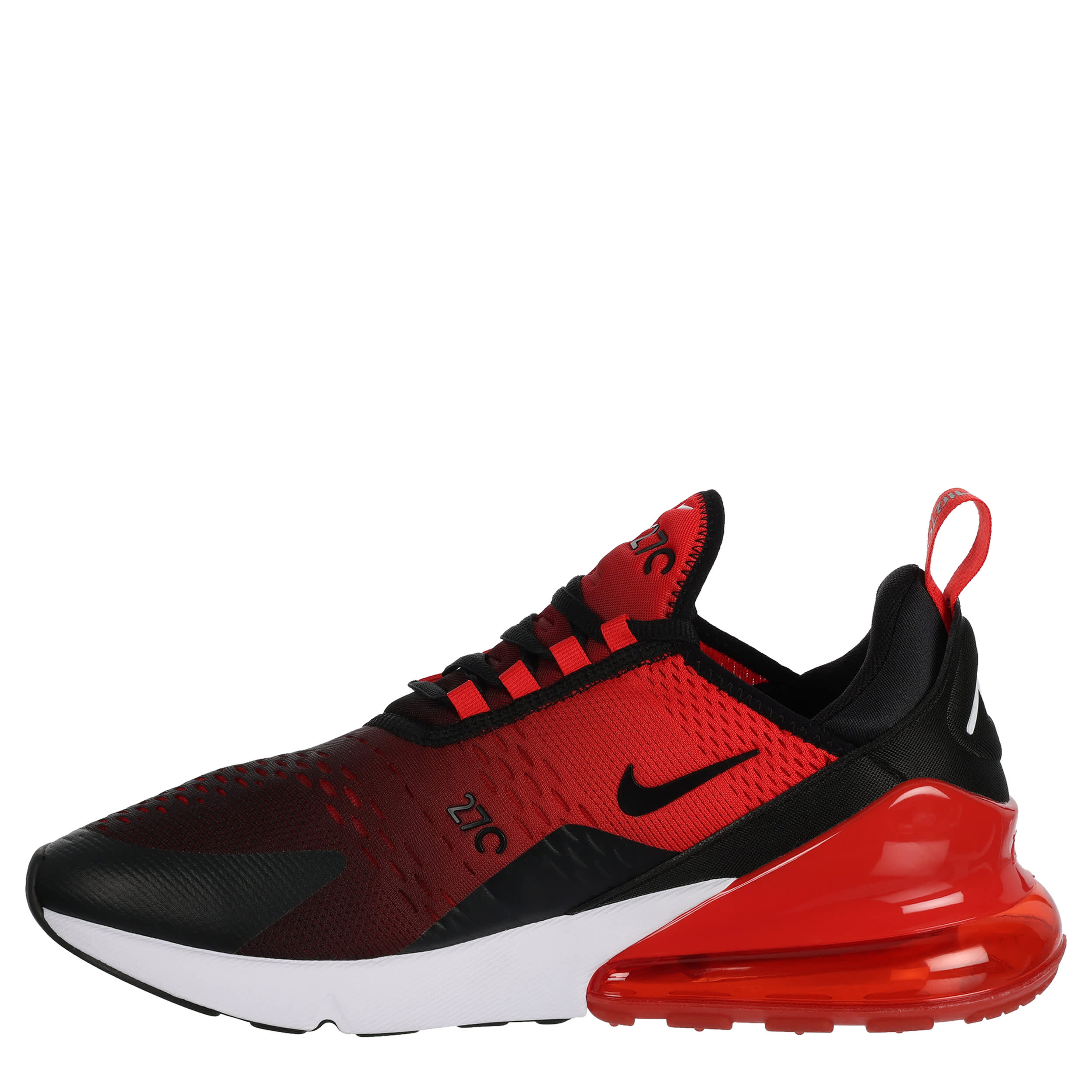 NIKE-MENS AIR MAX 270 SNEAKER-RED & BLACK