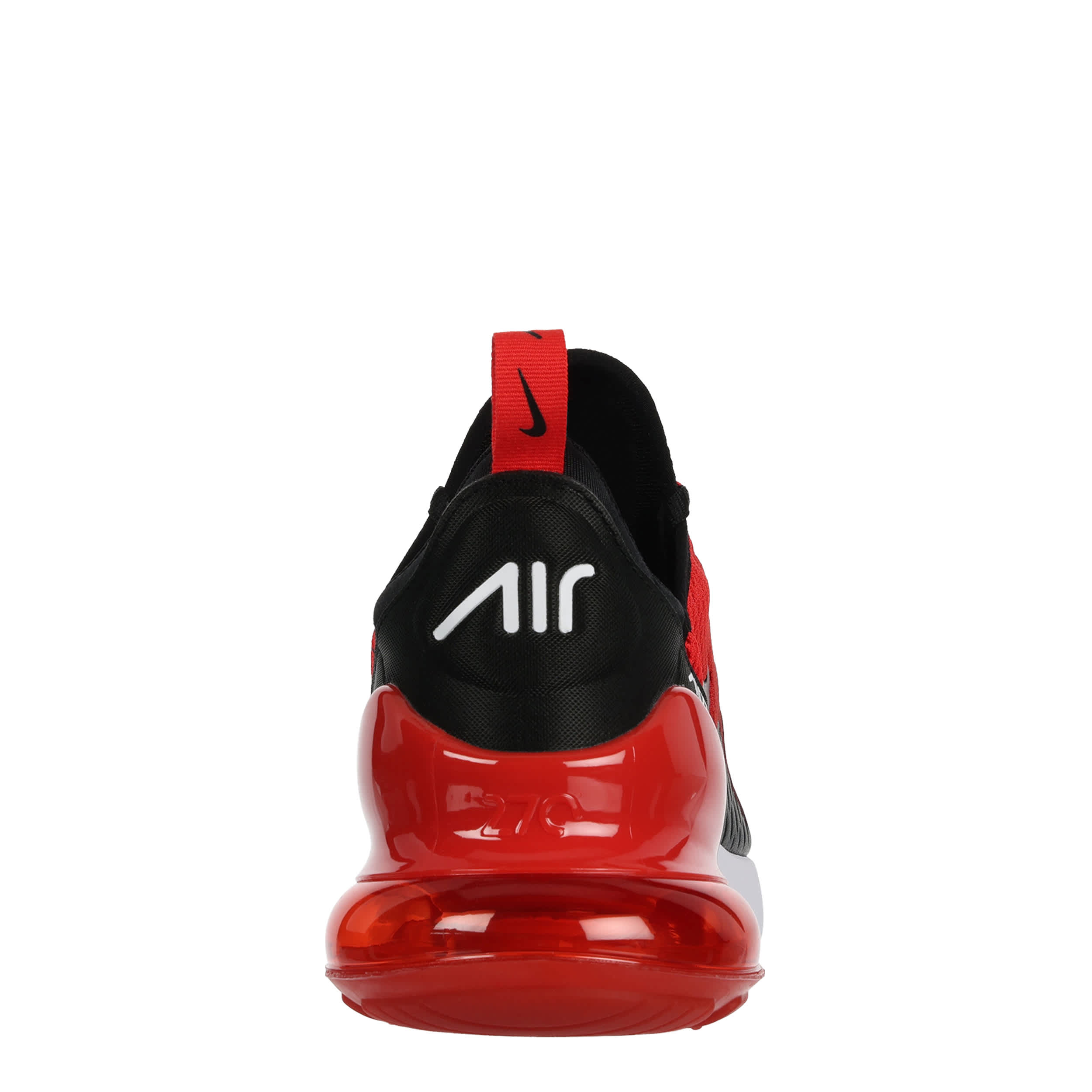 NIKE-MENS AIR MAX 270 SNEAKER-RED & BLACK