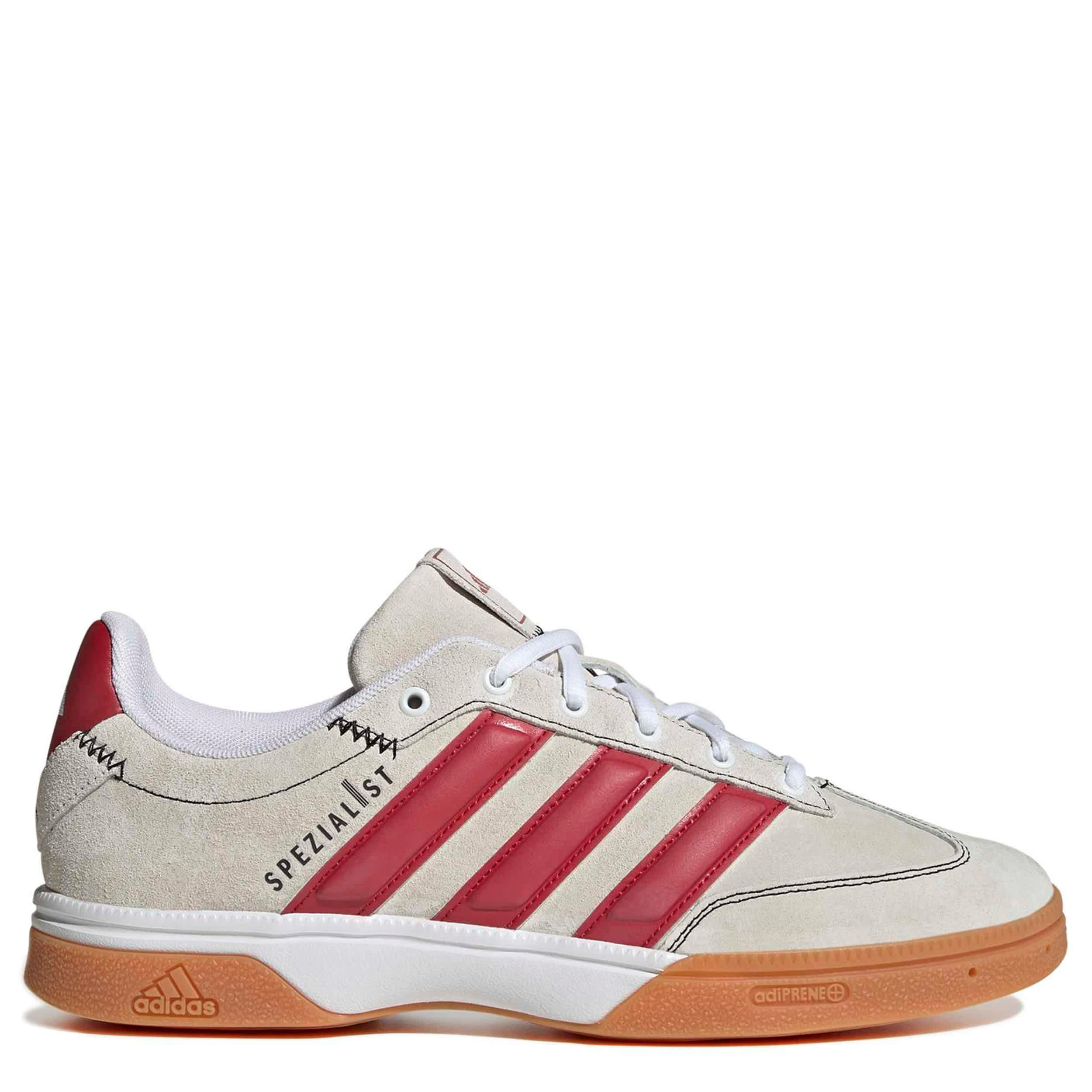 ADIDAS-MENS SPEZIALIST INDOOR VOLLEY BALL SHOES-WHITE & 