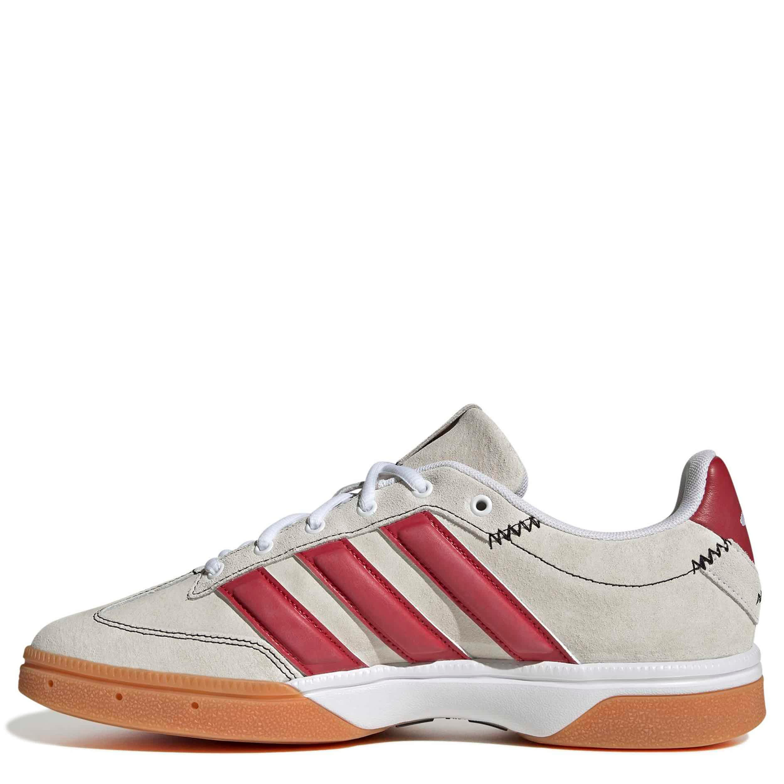ADIDAS-MENS SPEZIALIST INDOOR VOLLEY BALL SHOES-WHITE & 