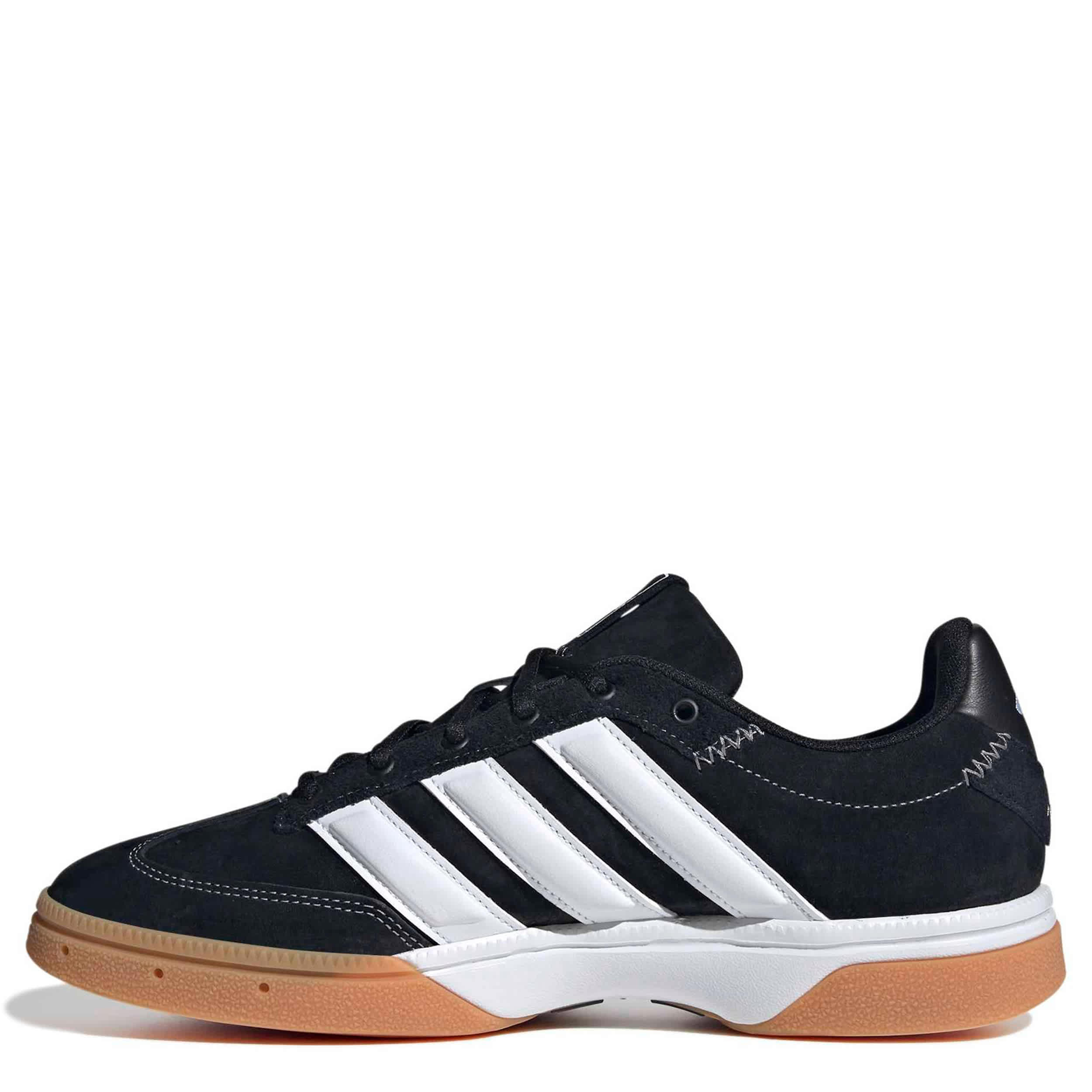 ADIDAS-MENS SPEZIALIST INDOOR VOLLEYBALL SHOES-BLACK & WHITE