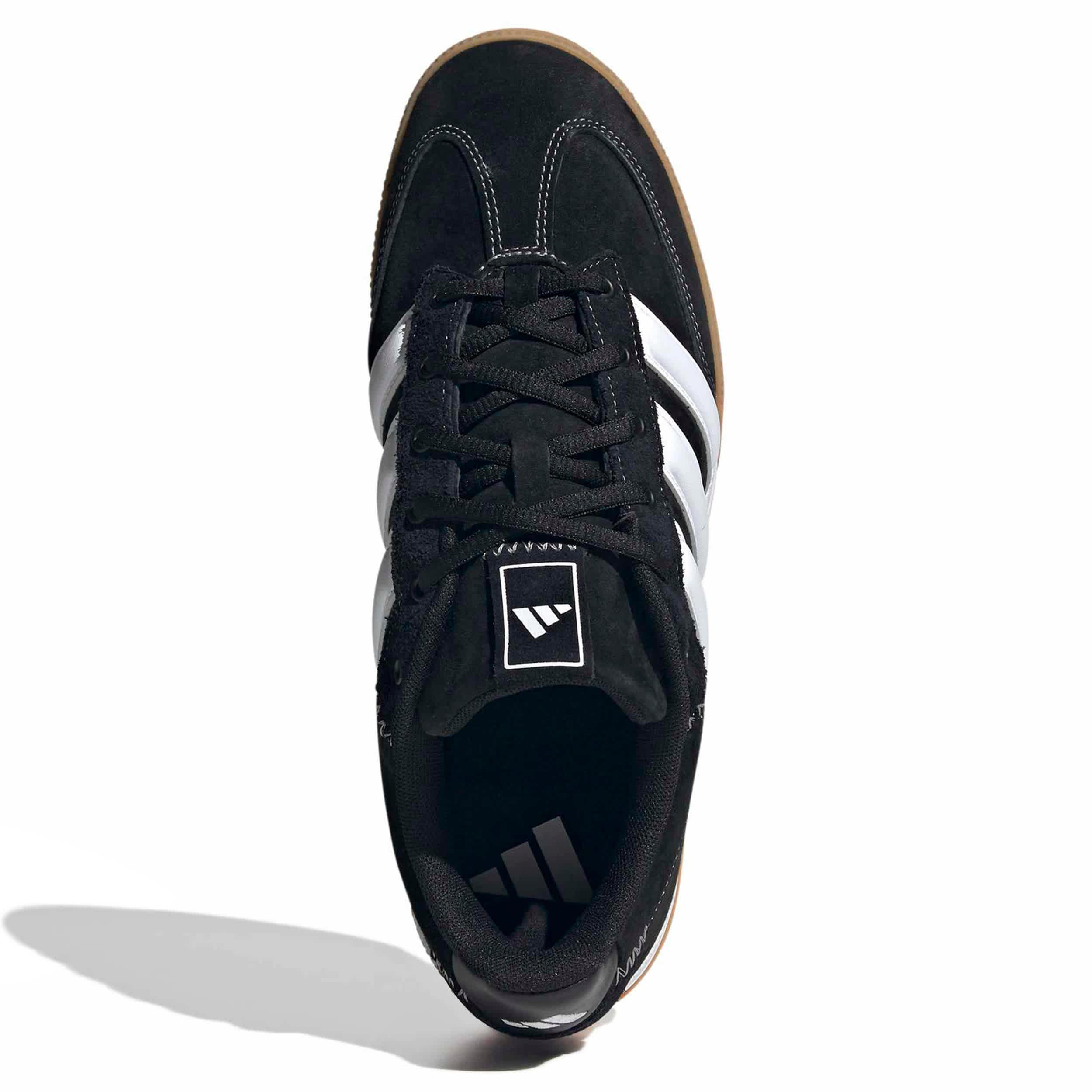 ADIDAS-MENS SPEZIALIST INDOOR VOLLEYBALL SHOES-BLACK & WHITE