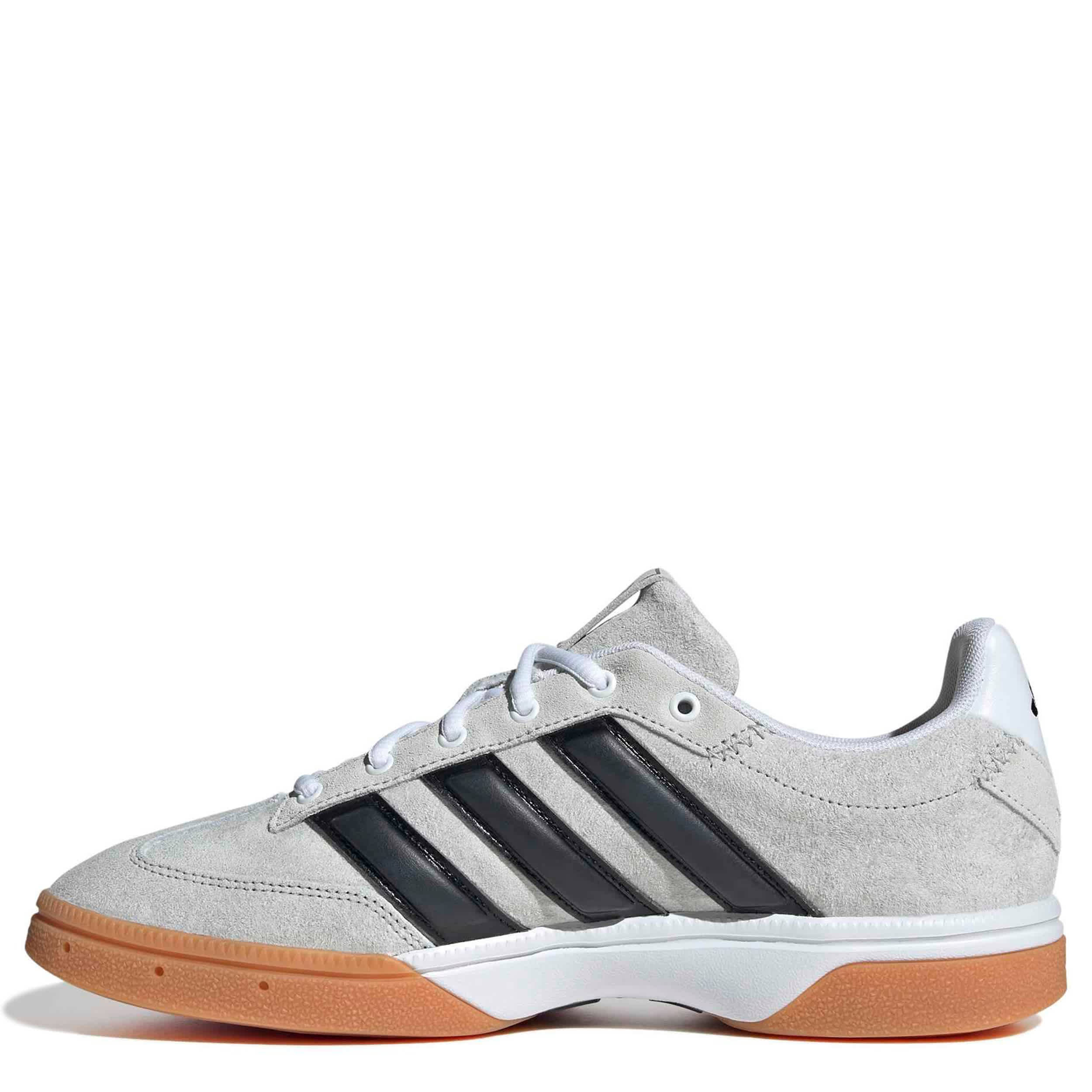 ADIDAS-MENS SPEZIALIST INDOOR VOLLEYBALL SHOES-WHITE & BLACK