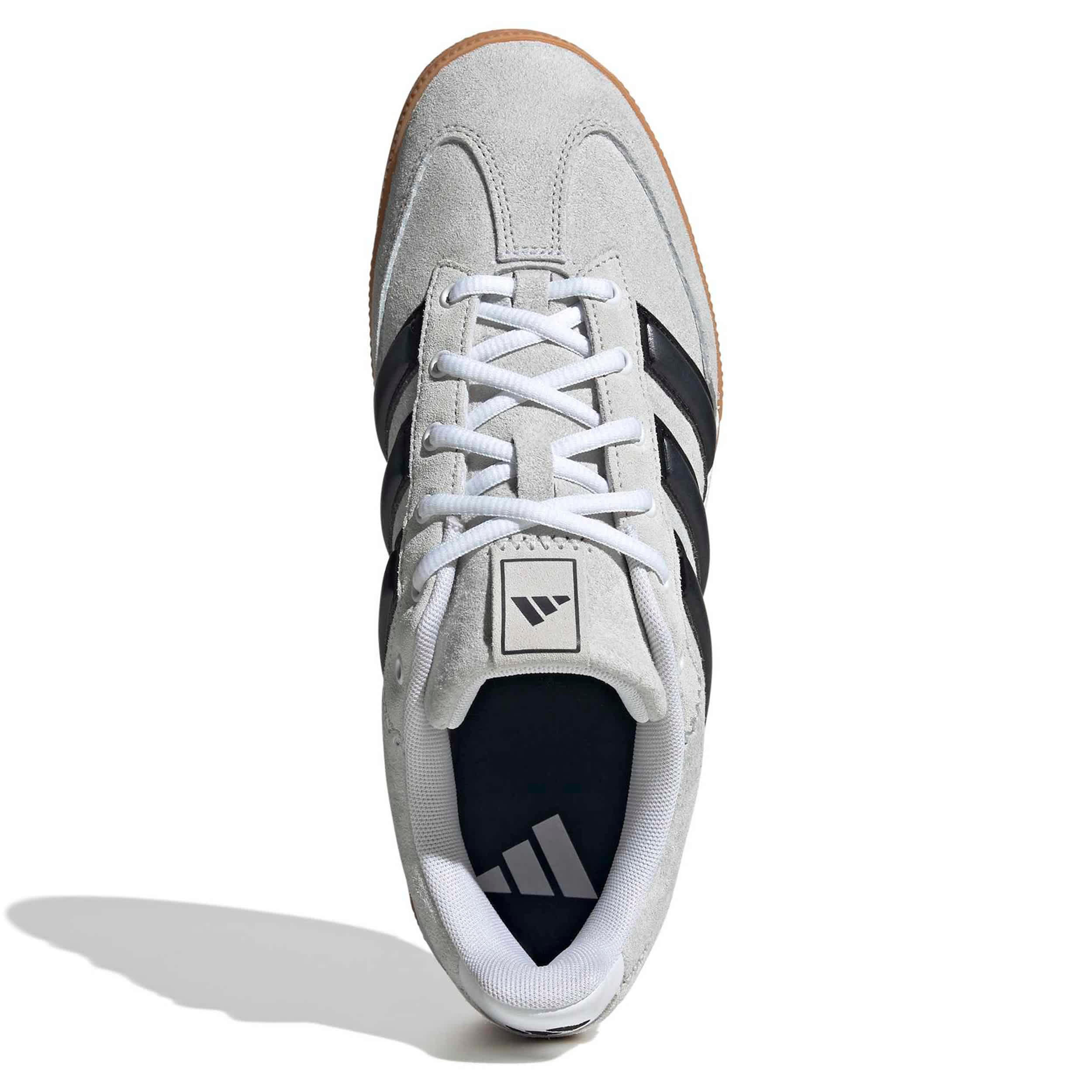 ADIDAS-MENS SPEZIALIST INDOOR VOLLEYBALL SHOES-WHITE & BLACK