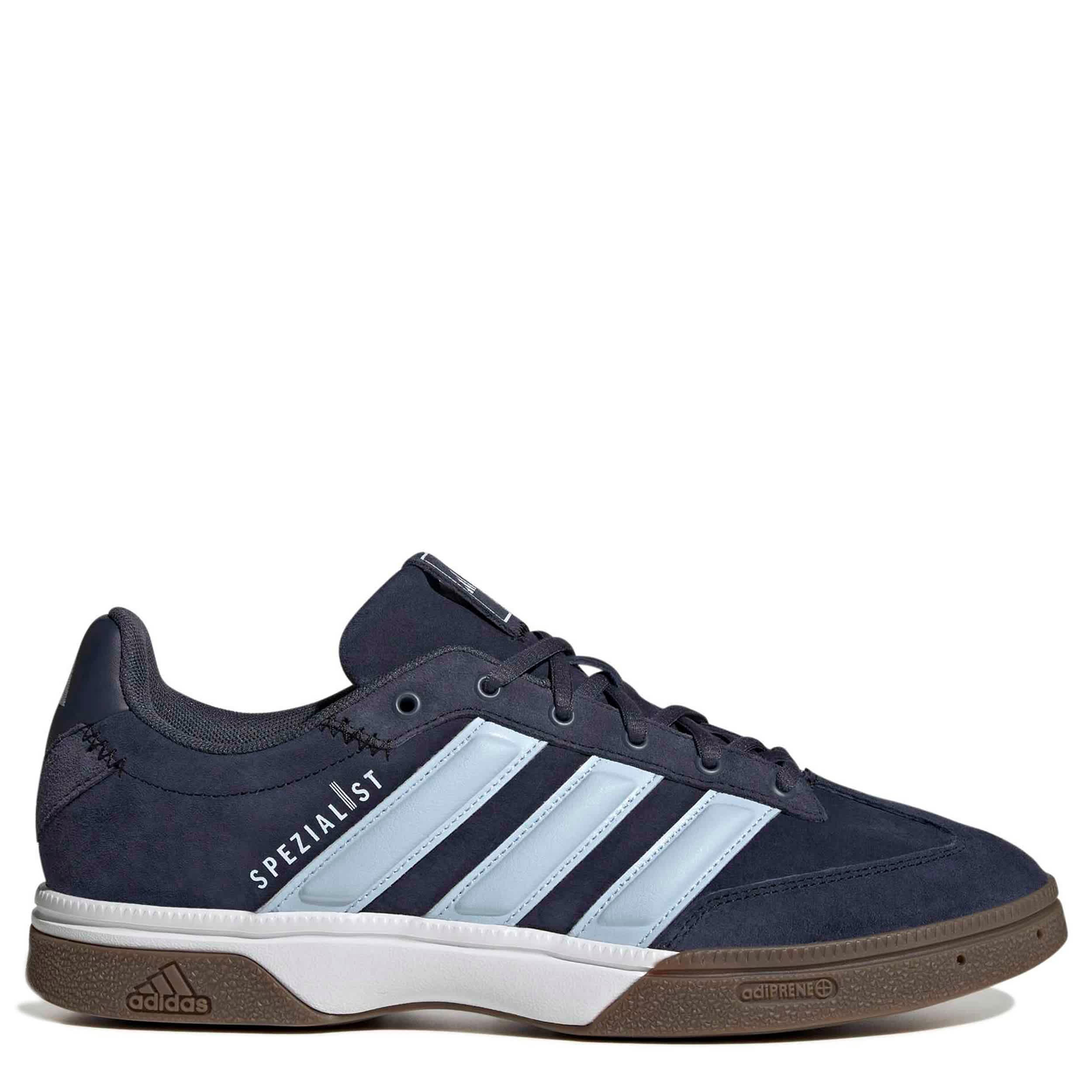 ADIDAS-MENS SPEZIALIST INDOOR VOLLEYBALL SHOES-NAVY & LIGHT BLUE