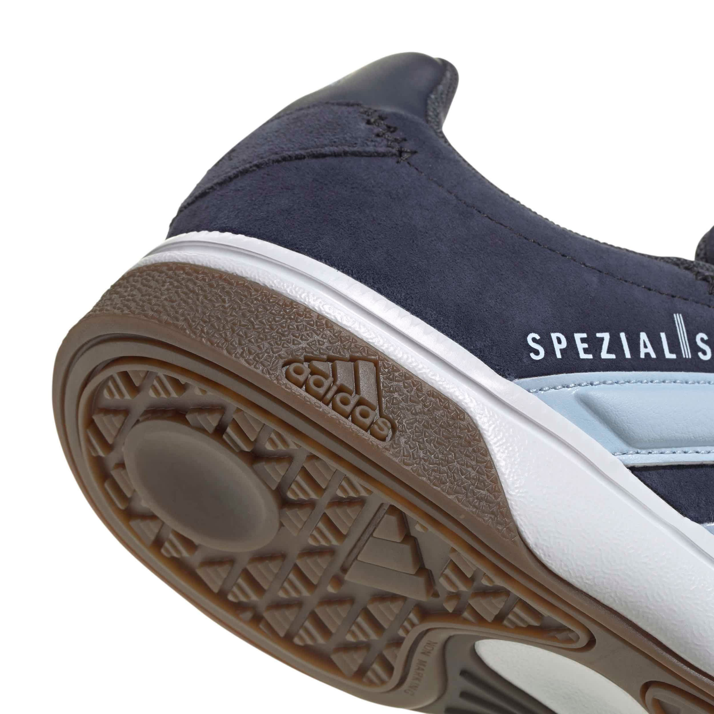 ADIDAS-MENS SPEZIALIST INDOOR VOLLEYBALL SHOES-NAVY & LIGHT BLUE