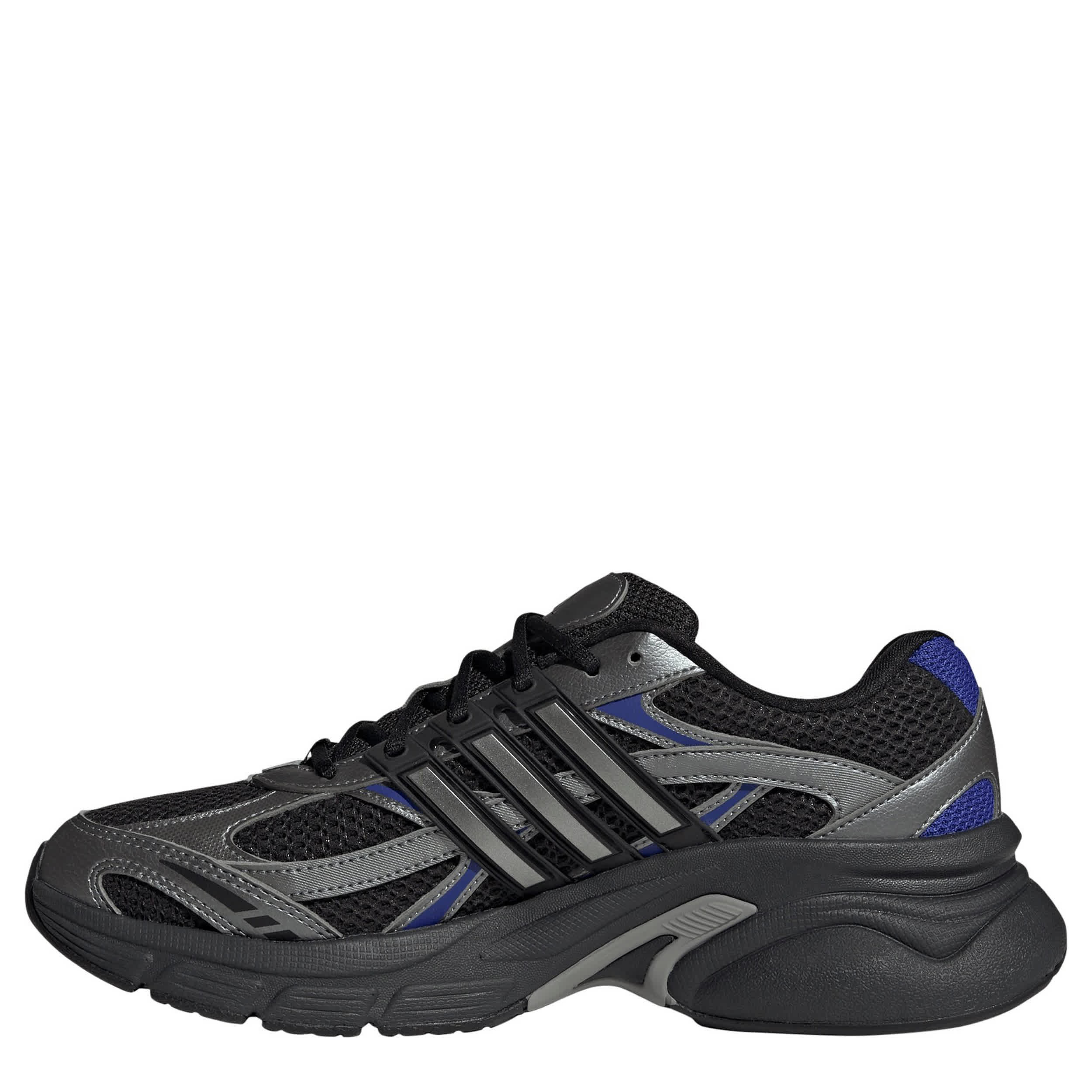 ADIDAS-MENS STARGLIDE SHOES-DARK GREY & BLUE