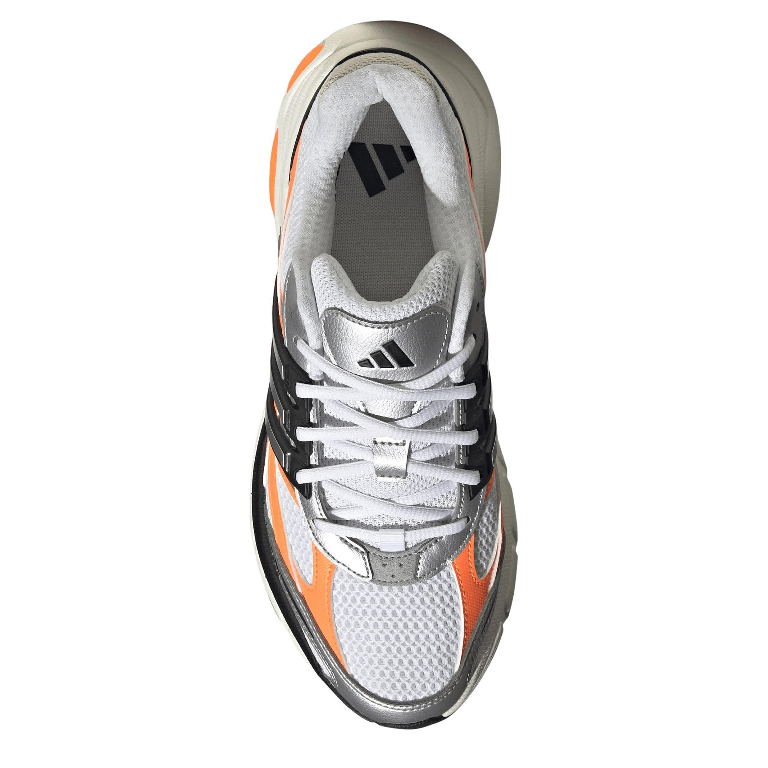 ADIDAS-MENS STARGLIDE SHOES-WHITE & ORANGE