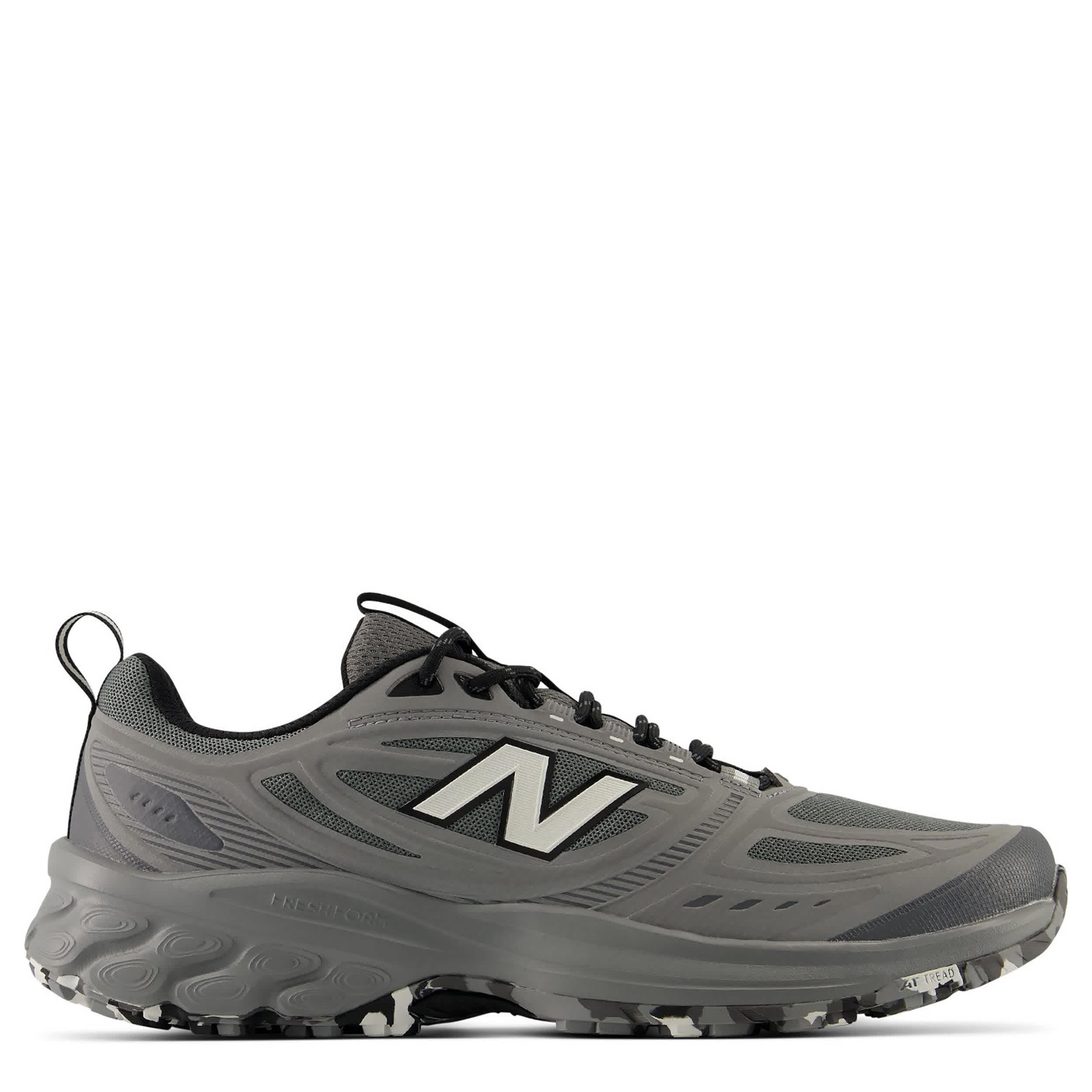 NEW BALANCE-MENS 410 V9 TRAIL SHOE-GREY & BLACK