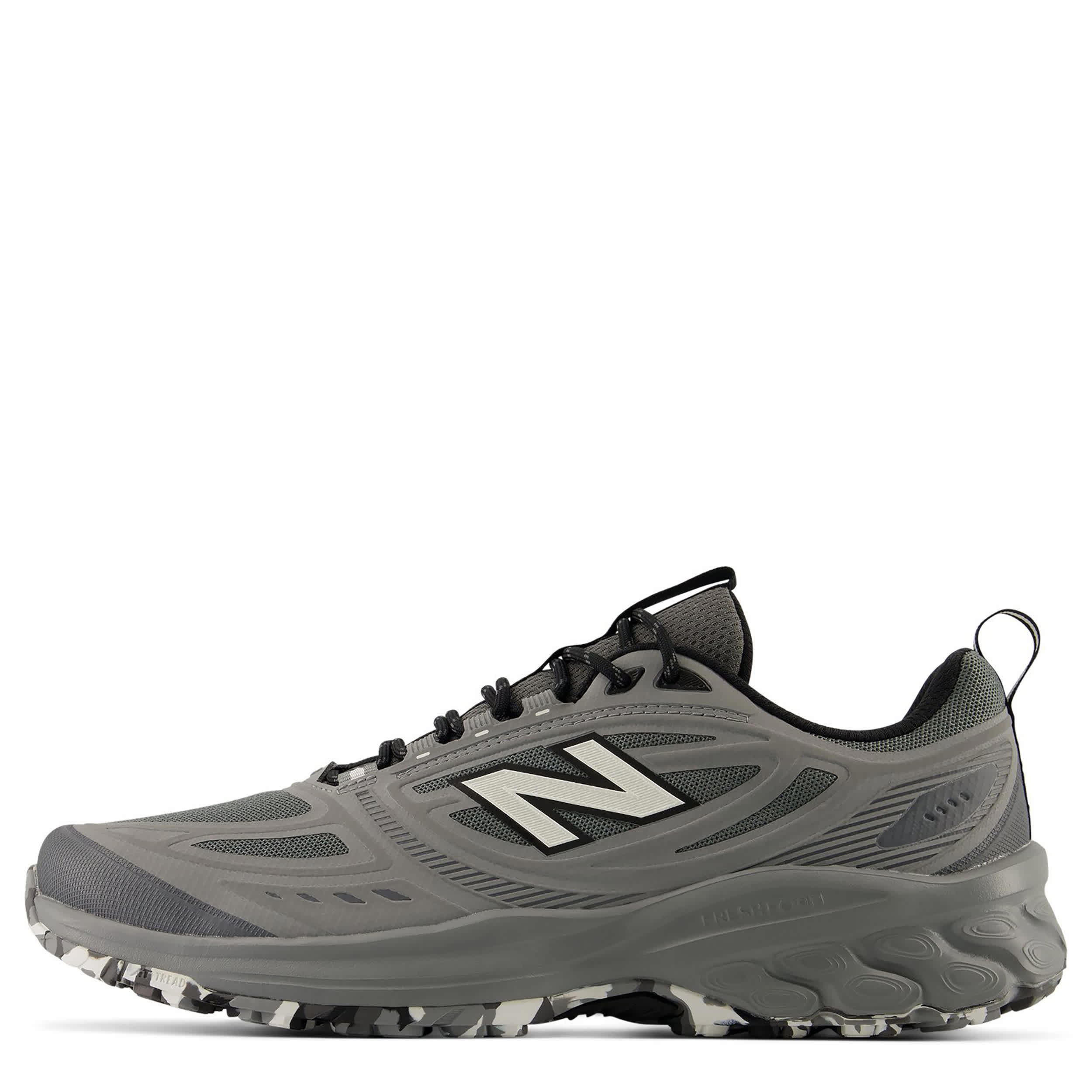 NEW BALANCE-MENS 410 V9 TRAIL SHOE-GREY & BLACK