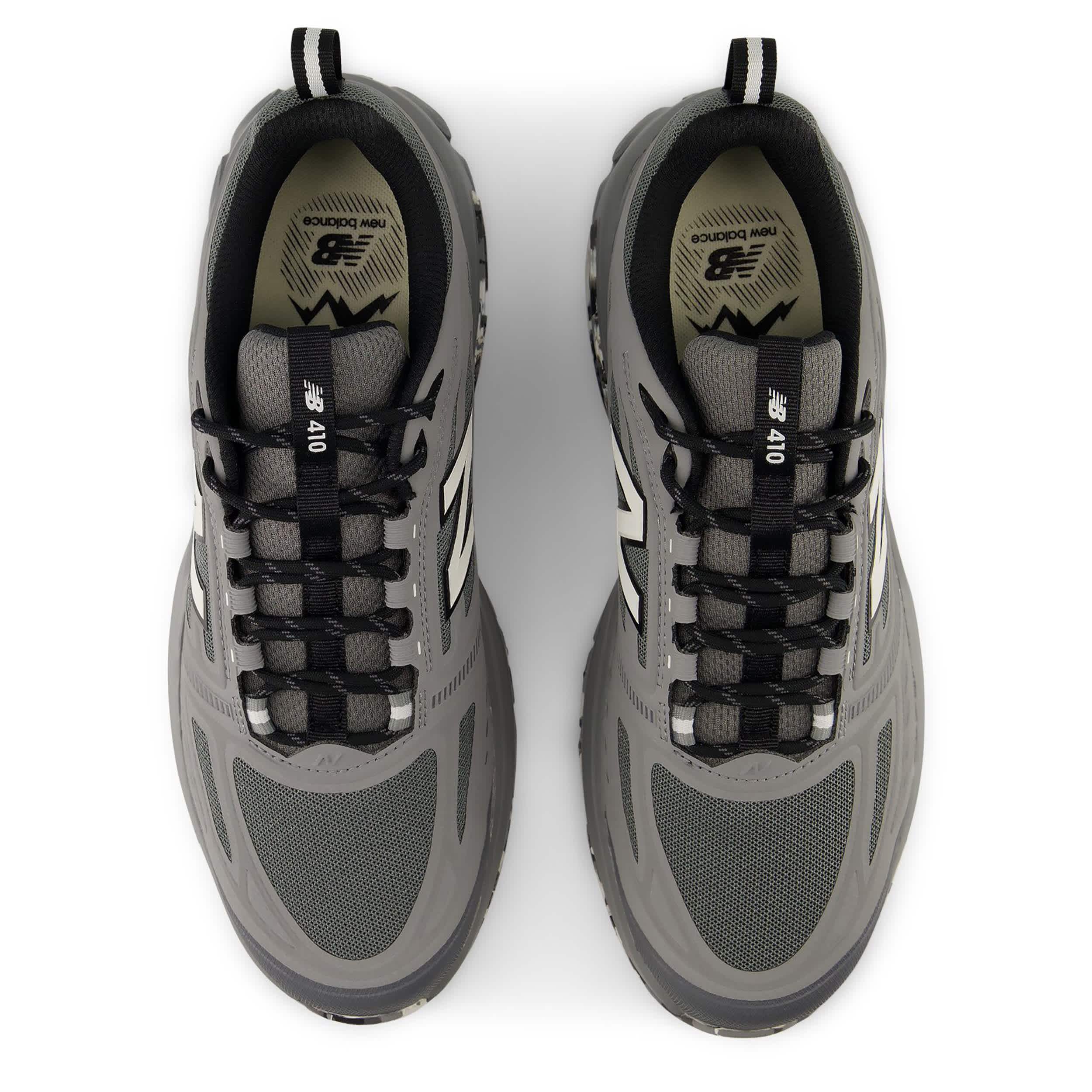 NEW BALANCE-MENS 410 V9 TRAIL SHOE-GREY & BLACK