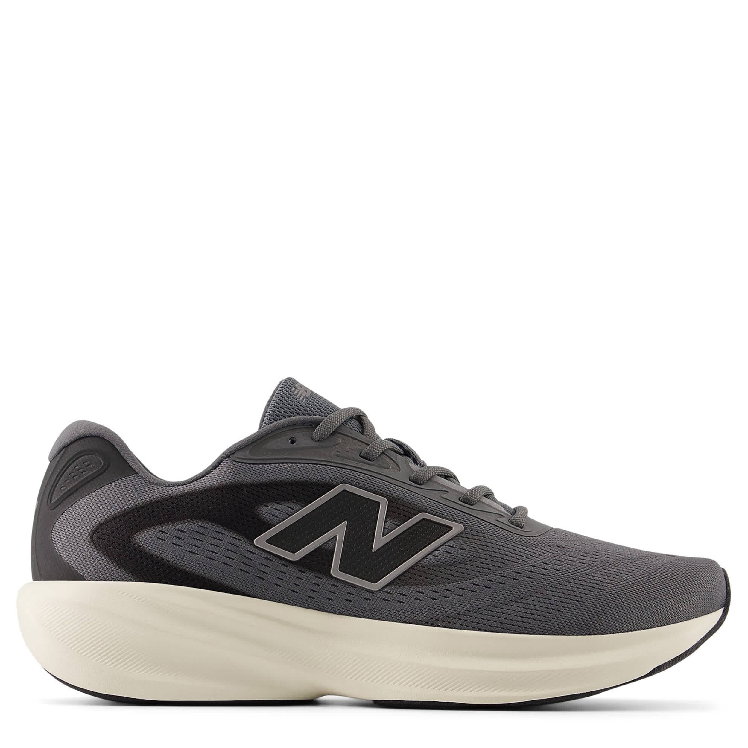 NEW BALANCE-MENS 680 V9 RUNNING SHOE-DARK GREY & KHAKI