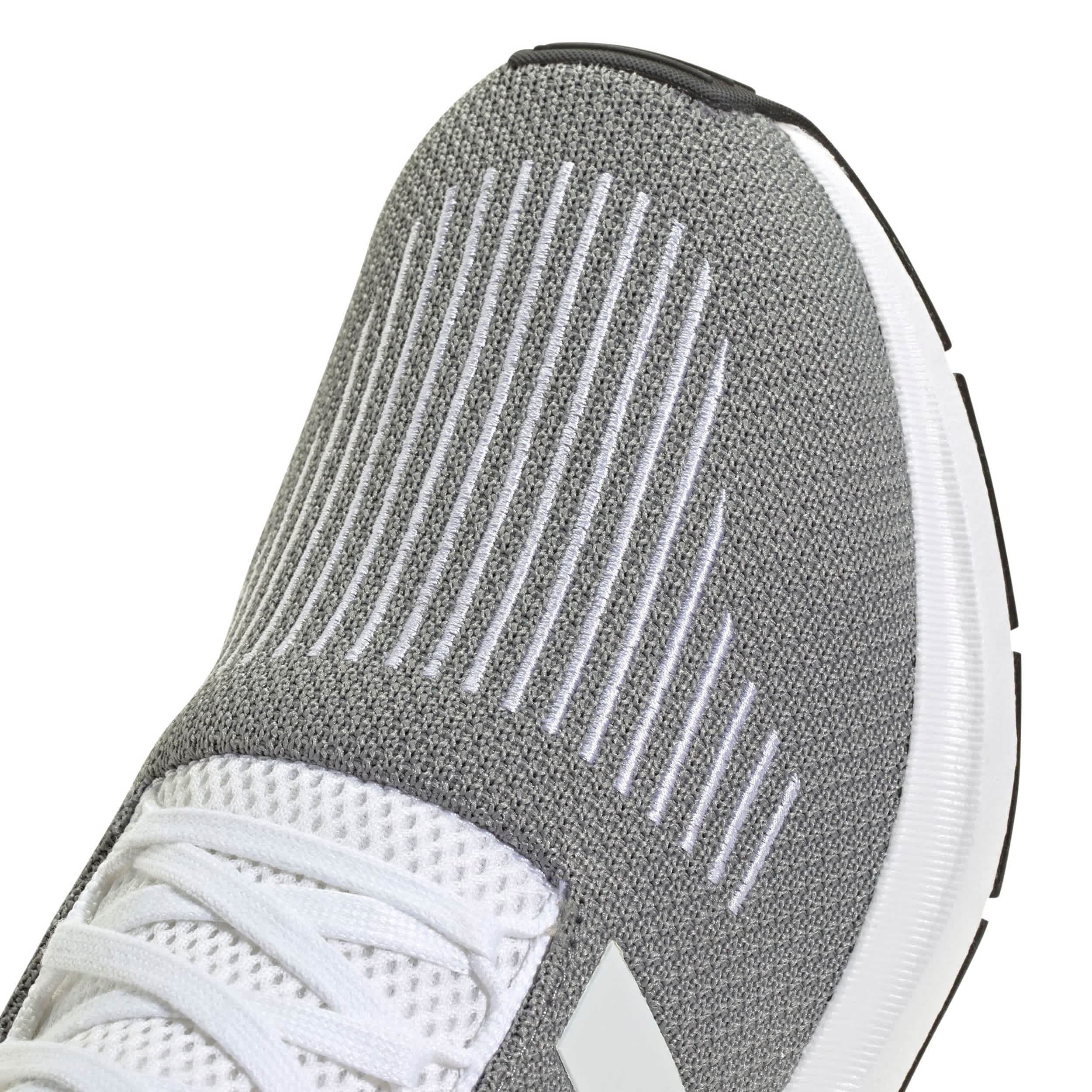 ADIDAS-MENS GREY SWIFT RUN 1.0 SNEAKER-GREY & WHITE