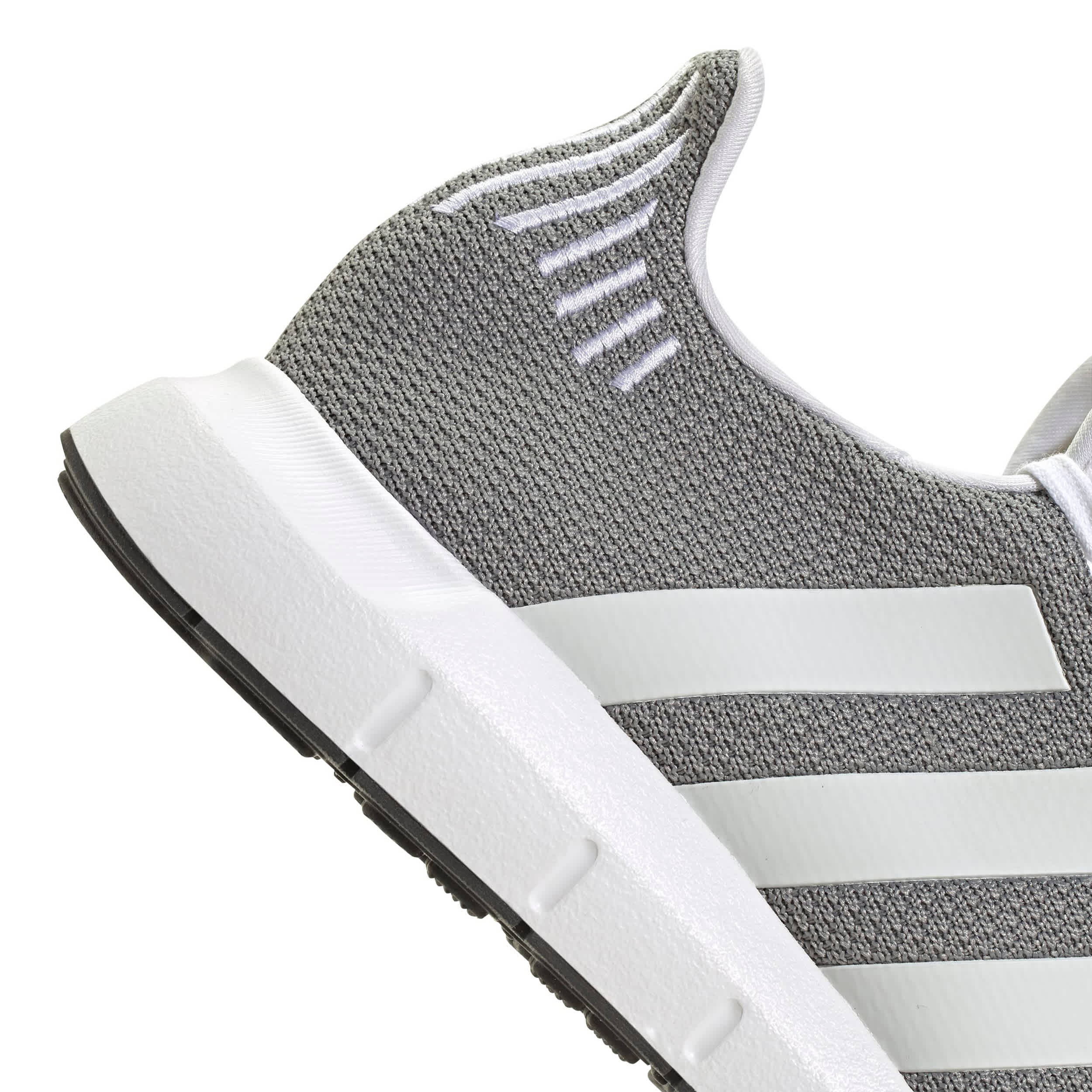 ADIDAS-MENS GREY SWIFT RUN 1.0 SNEAKER-GREY & WHITE