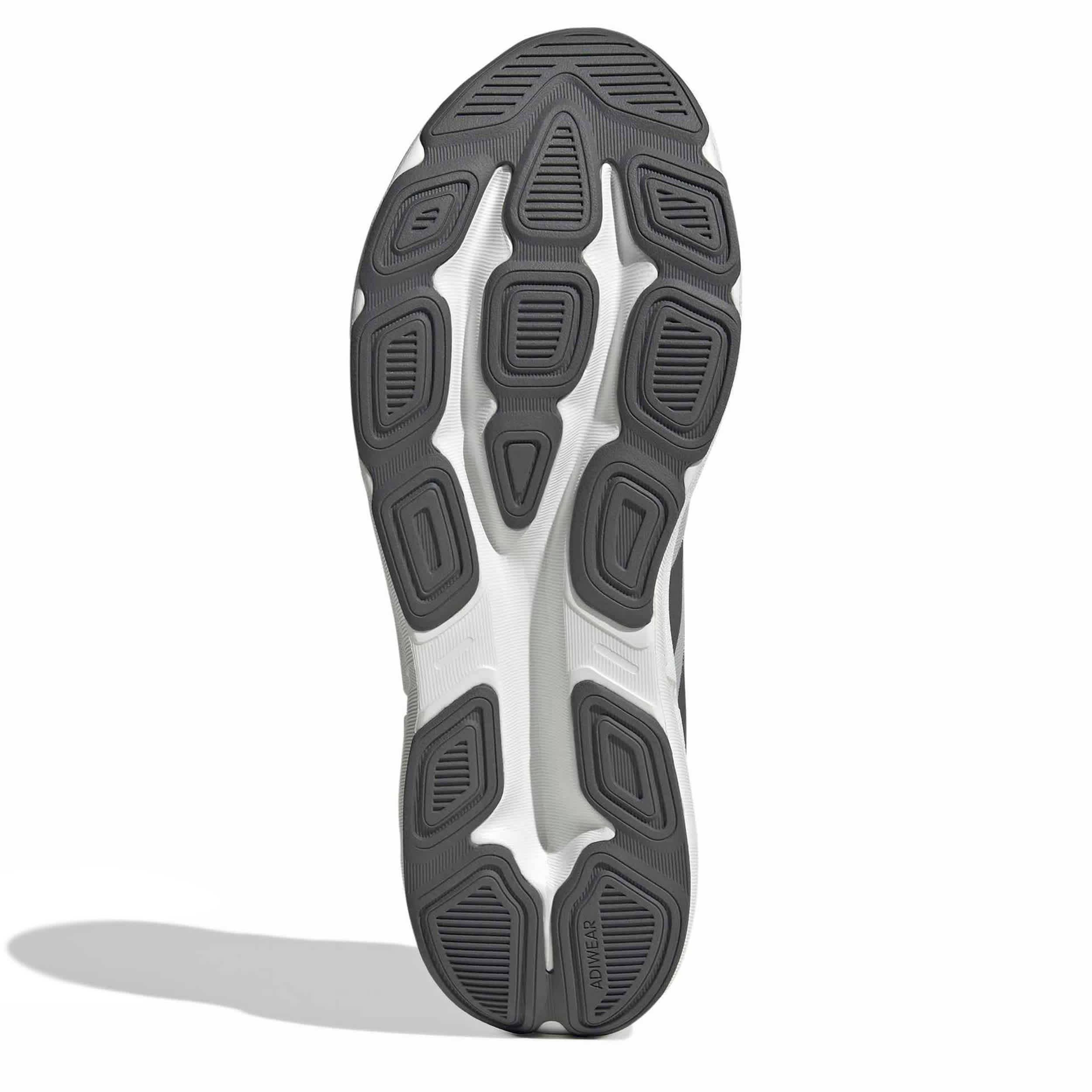 ADIDAS-MENS GREY QUESTAR 4 RUNNING SHOE-GREY & SILVER