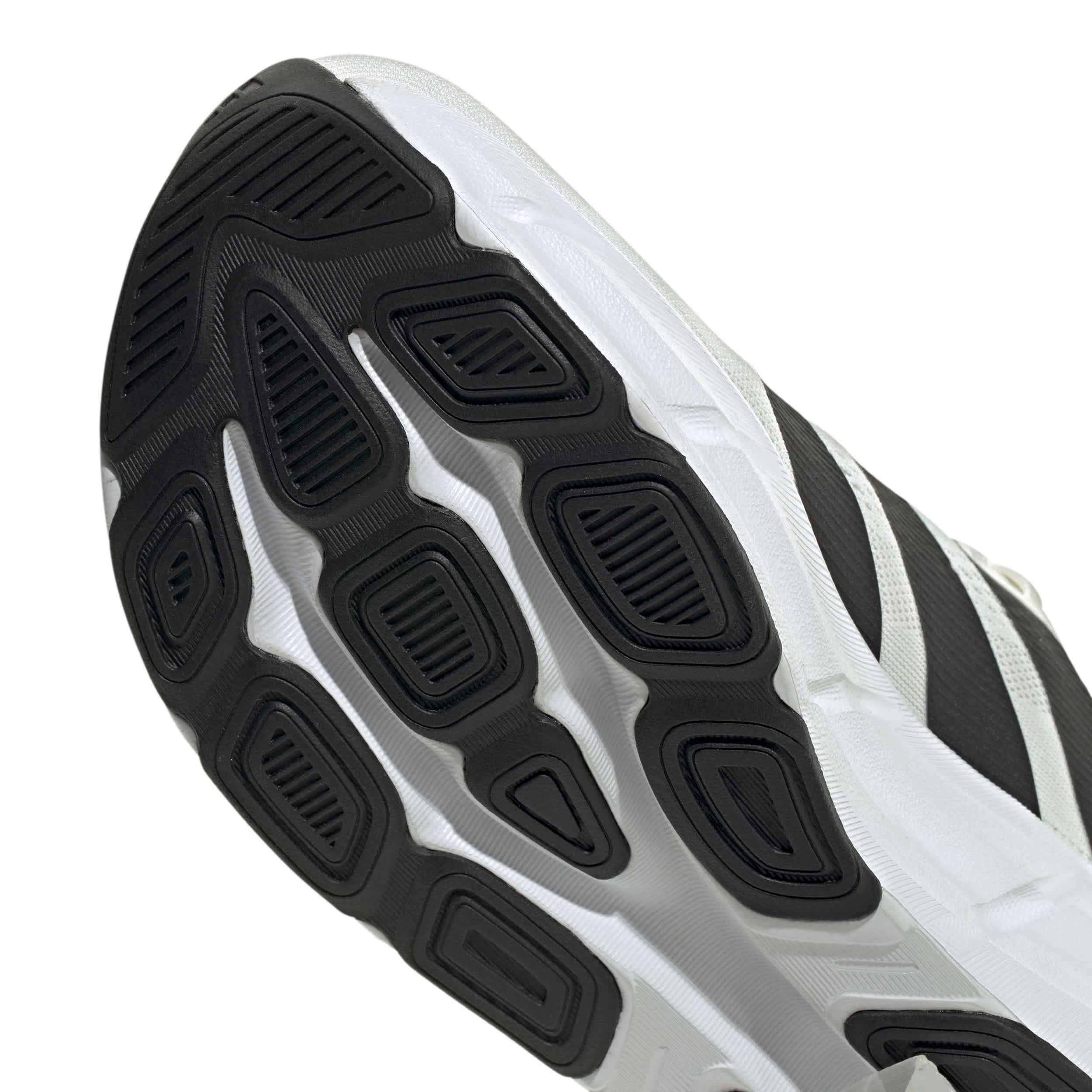 ADIDAS-MENS WHITE QUESTAR 4 RUNNING SHOE-WHITE & BLACK