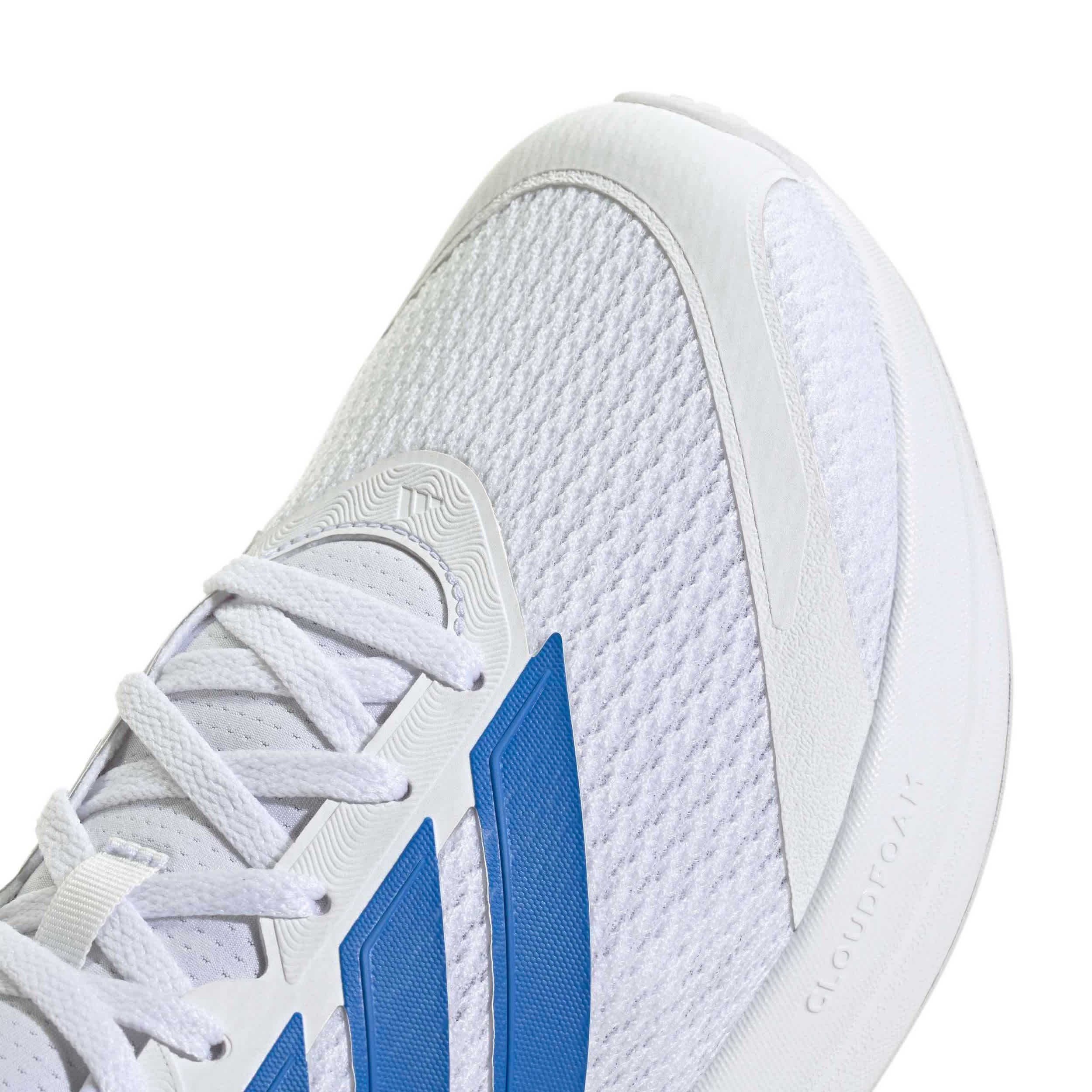 ADIDAS-MENS RUNFALCON 6.0 RUNNING SHOE-WHITE & BLUE