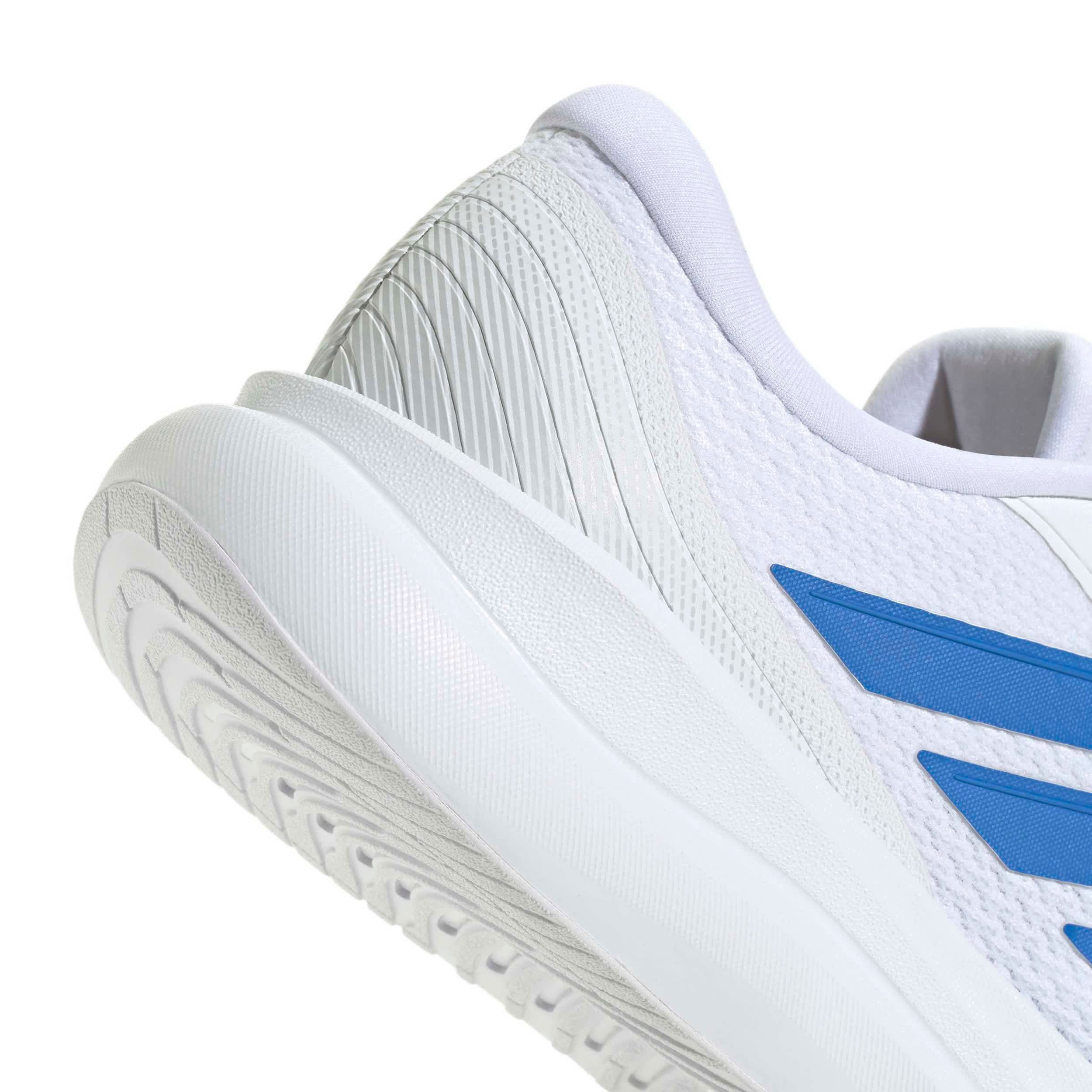 ADIDAS-MENS RUNFALCON 6.0 RUNNING SHOE-WHITE & BLUE