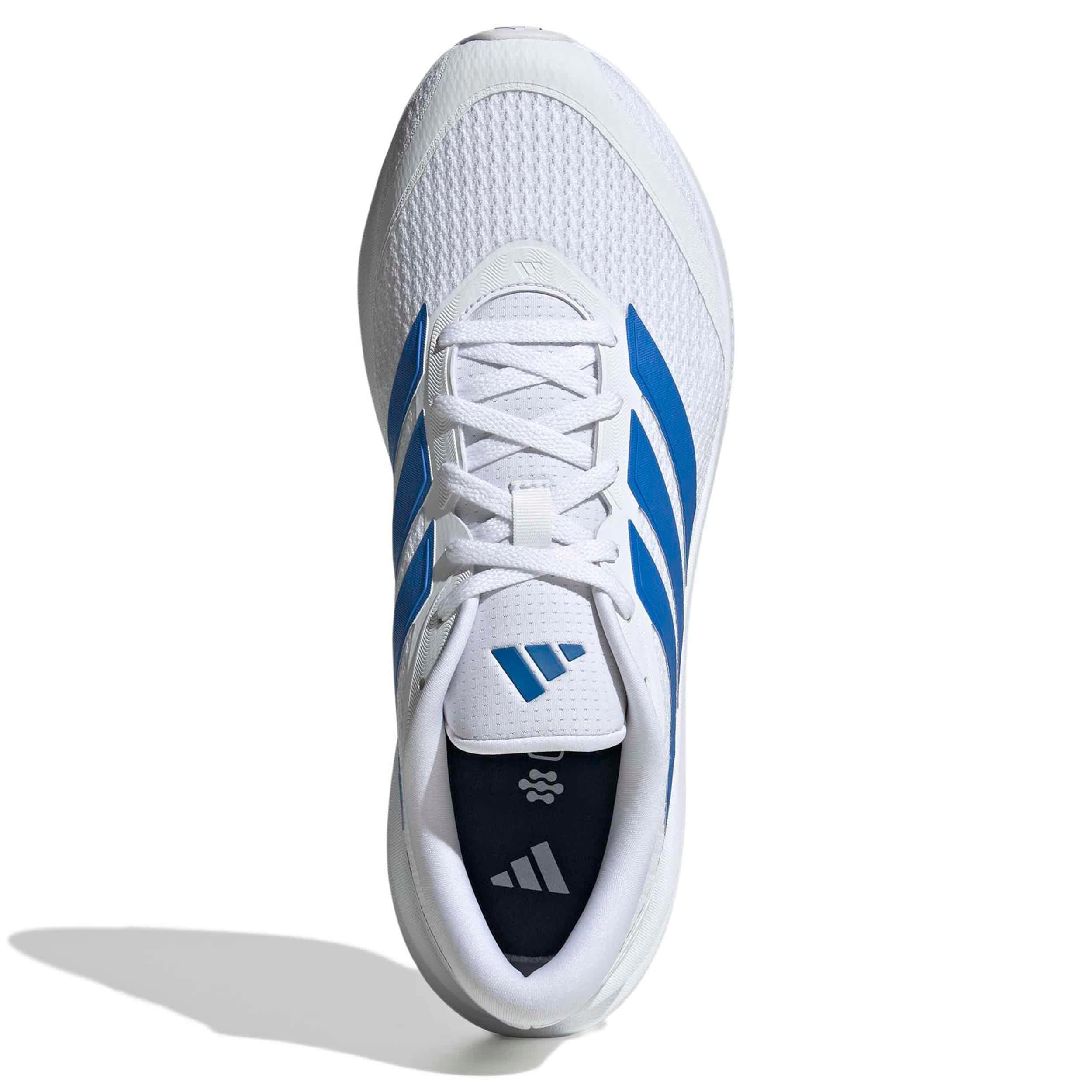 ADIDAS-MENS RUNFALCON 6.0 RUNNING SHOE-WHITE & BLUE