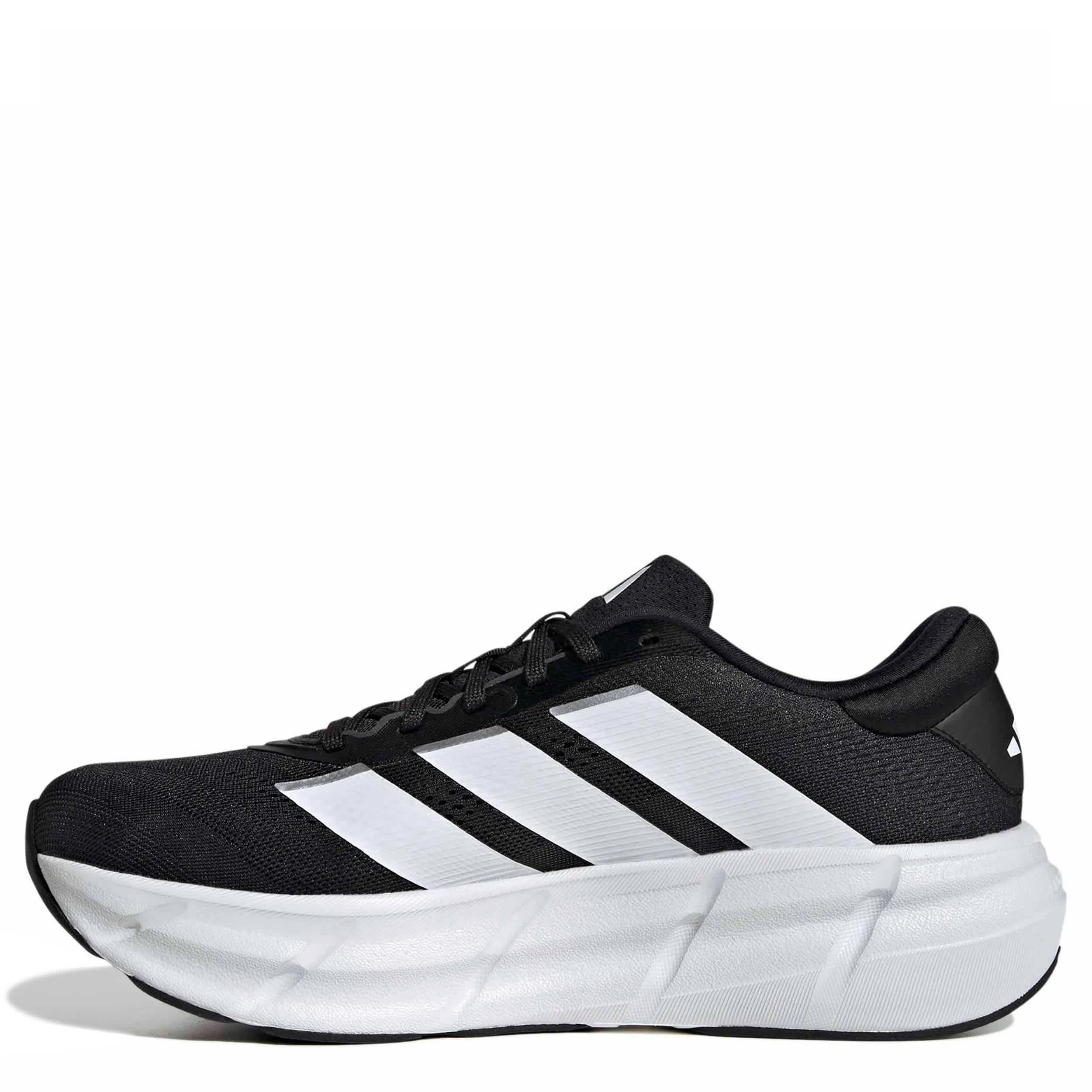ADIDAS-MENS QUESTAR 4 RUNNING SHOES-BLACK & WHITE