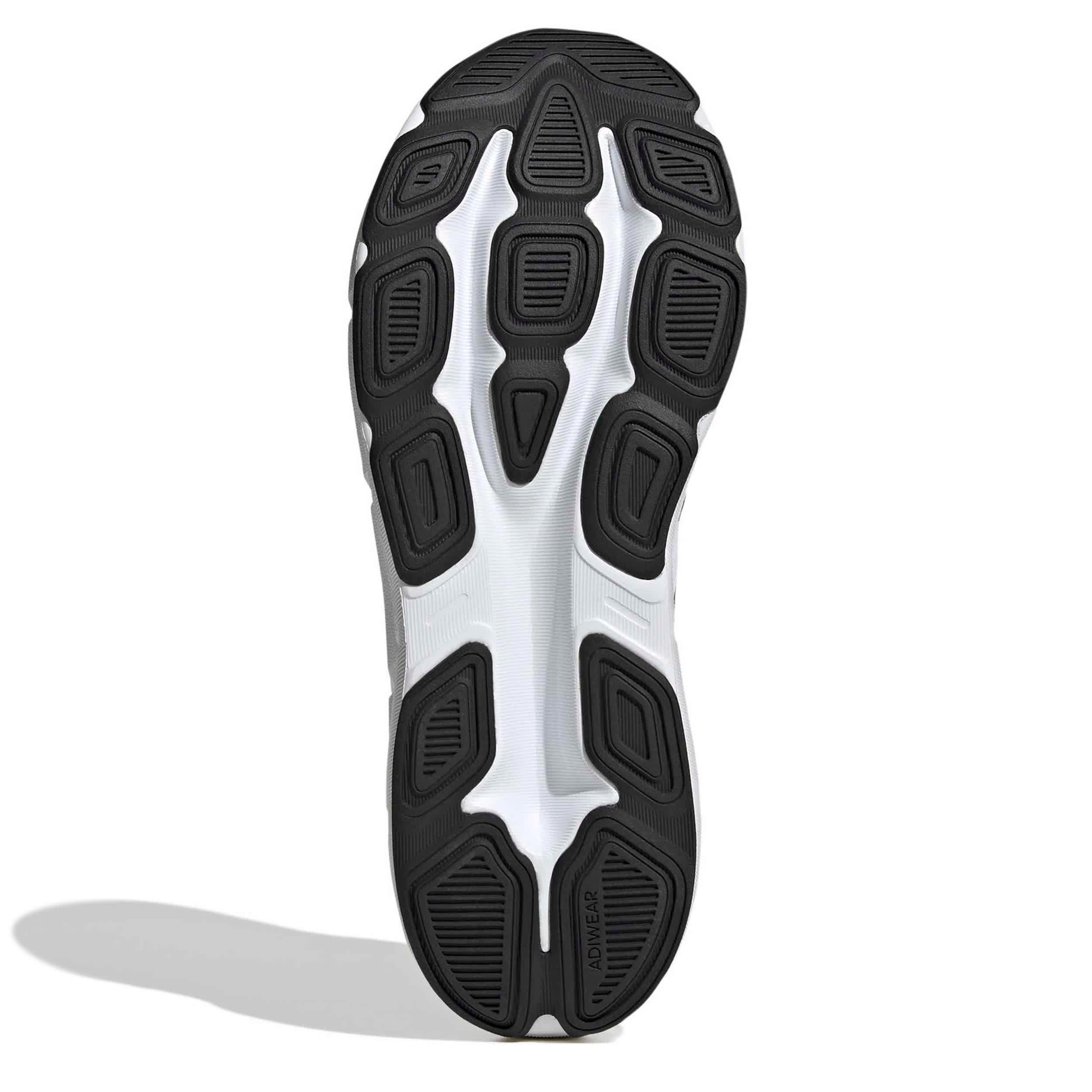 ADIDAS-MENS QUESTAR 4 RUNNING SHOES-BLACK & WHITE
