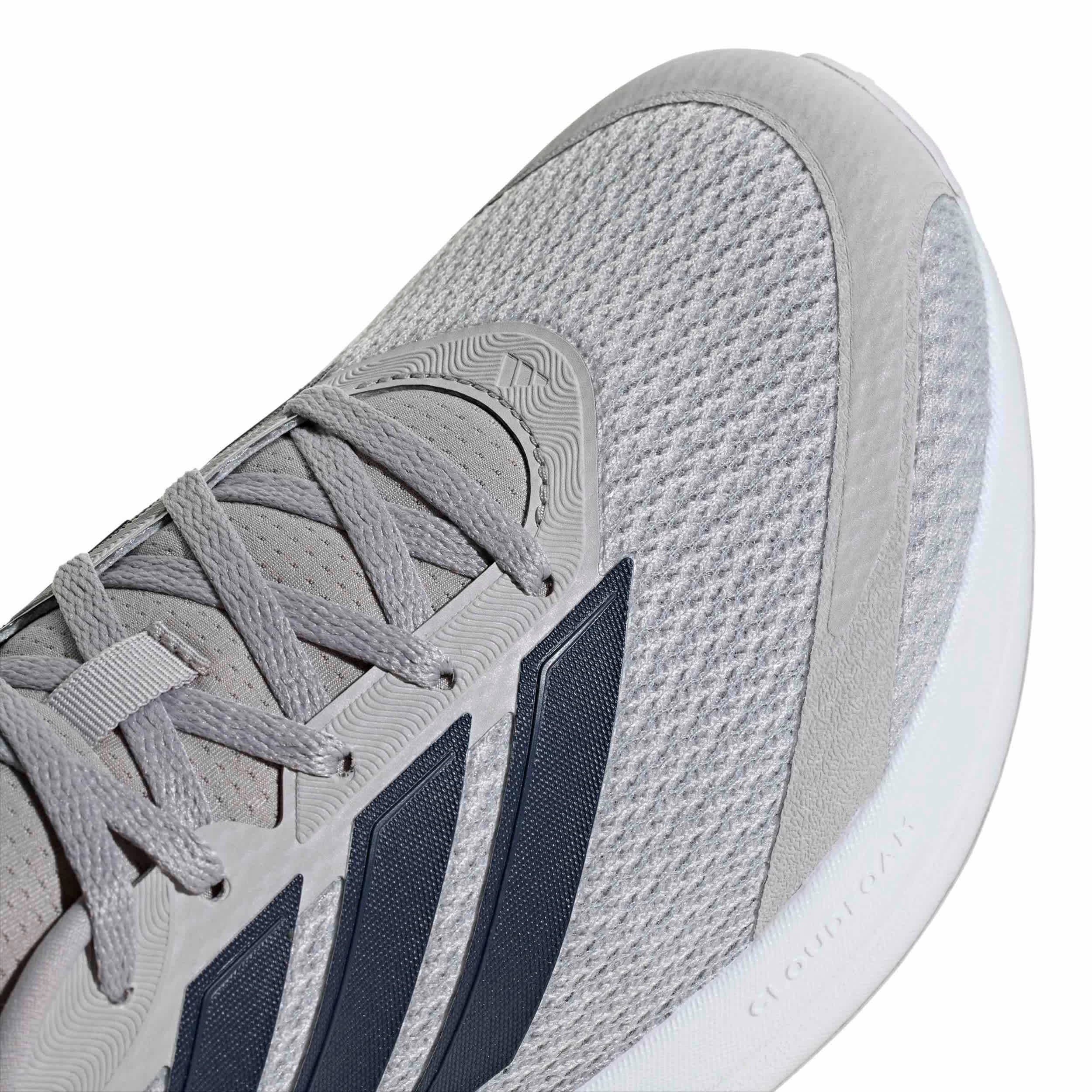 ADIDAS-MENS RUNFALCON 6 WIDE SHOES-GREY & DARK BLUE