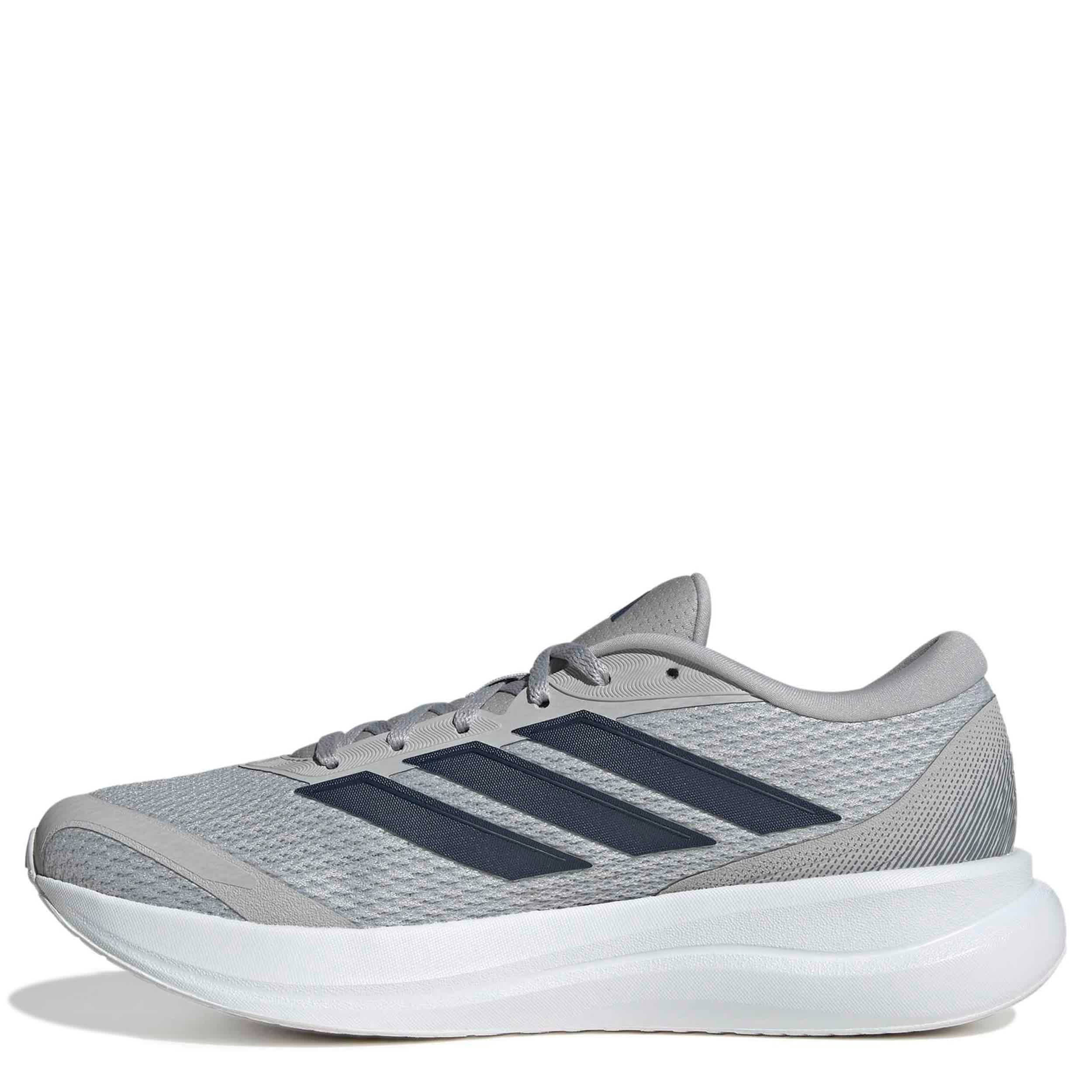 ADIDAS-MENS RUNFALCON 6 WIDE SHOES-GREY & DARK BLUE