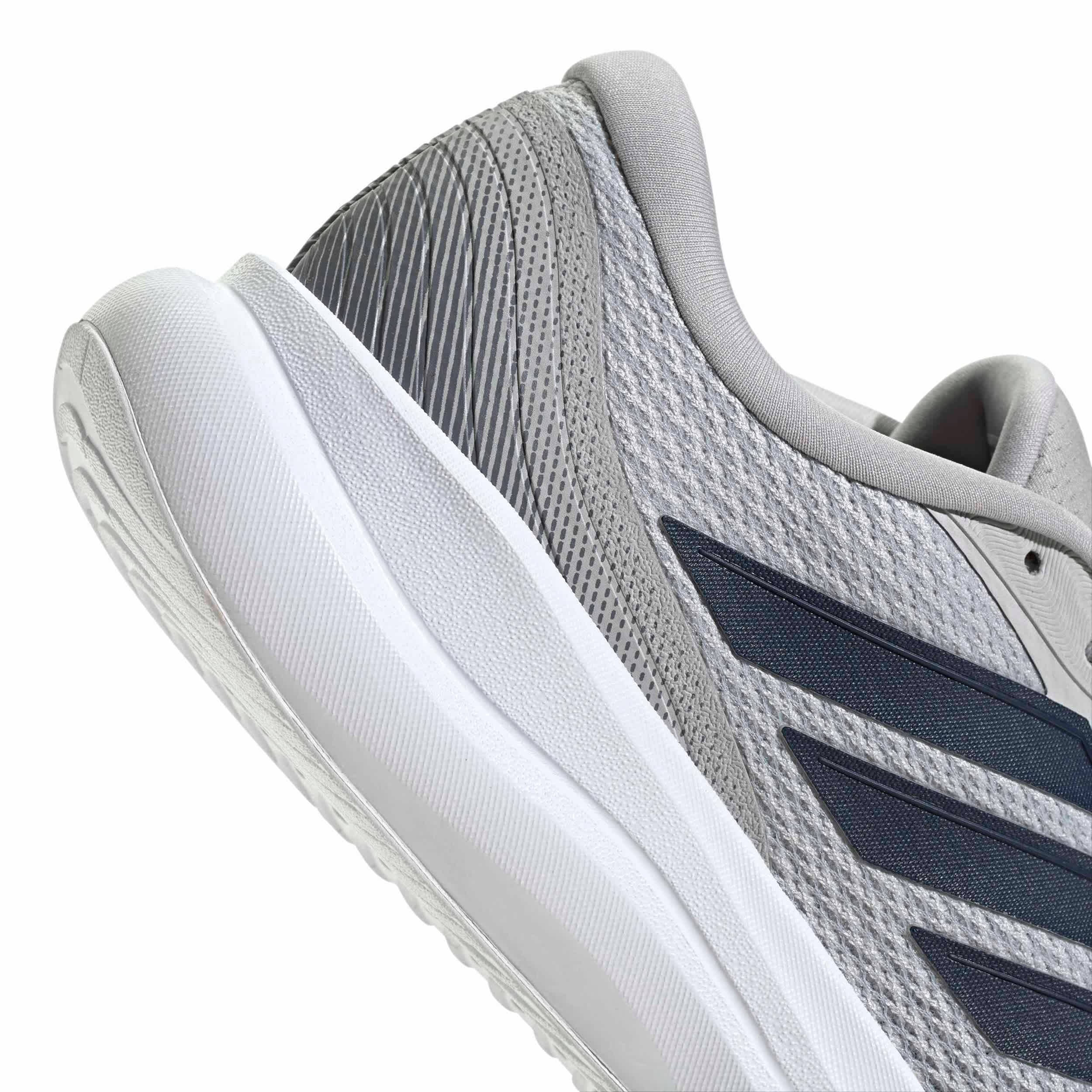 ADIDAS-MENS RUNFALCON 6 WIDE SHOES-GREY & DARK BLUE