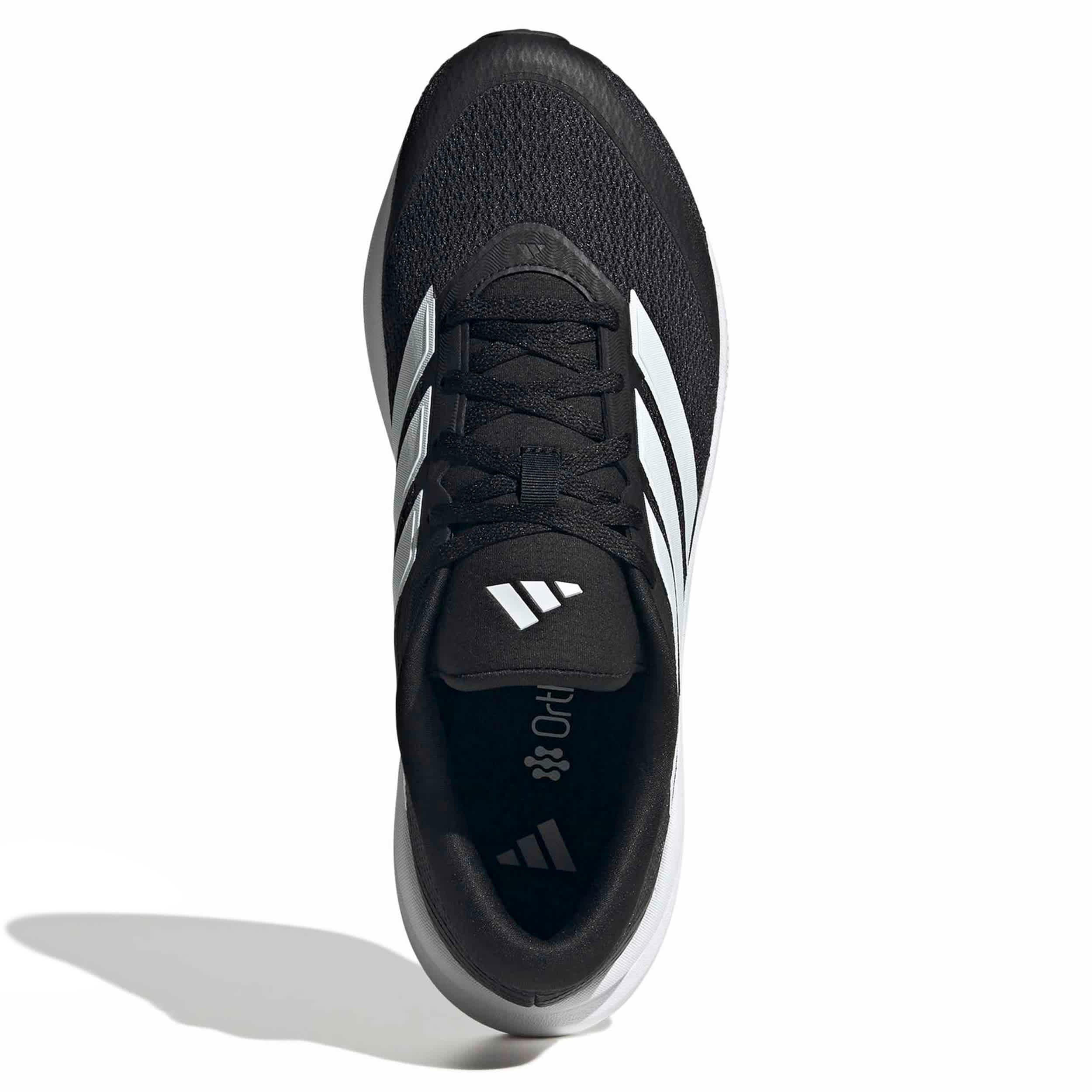 ADIDAS-MENS RUNFALCON 6 WIDE SHOES-BLACK & WHITE