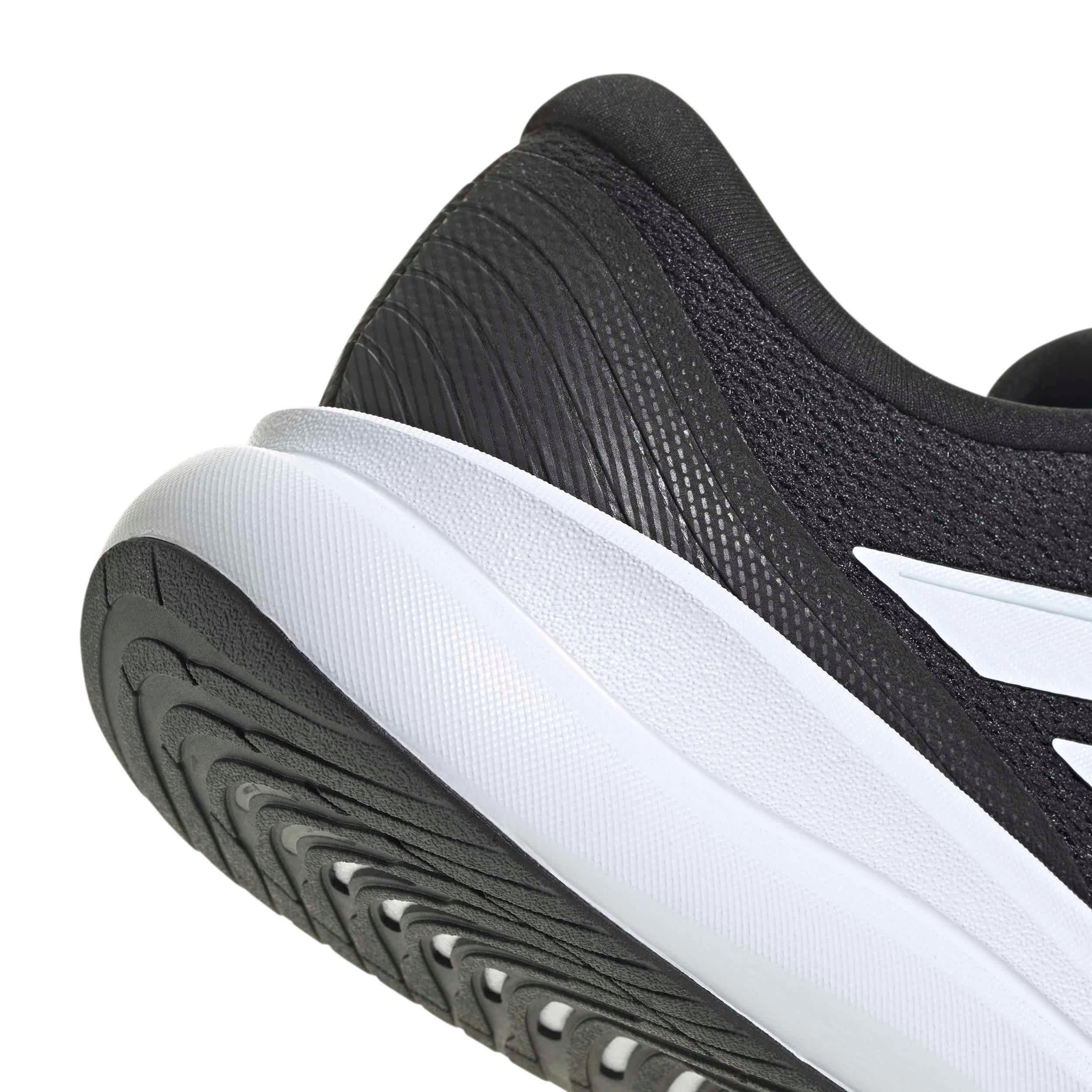ADIDAS-MENS RUNFALCON 6 SHOES-BLACK & WHITE