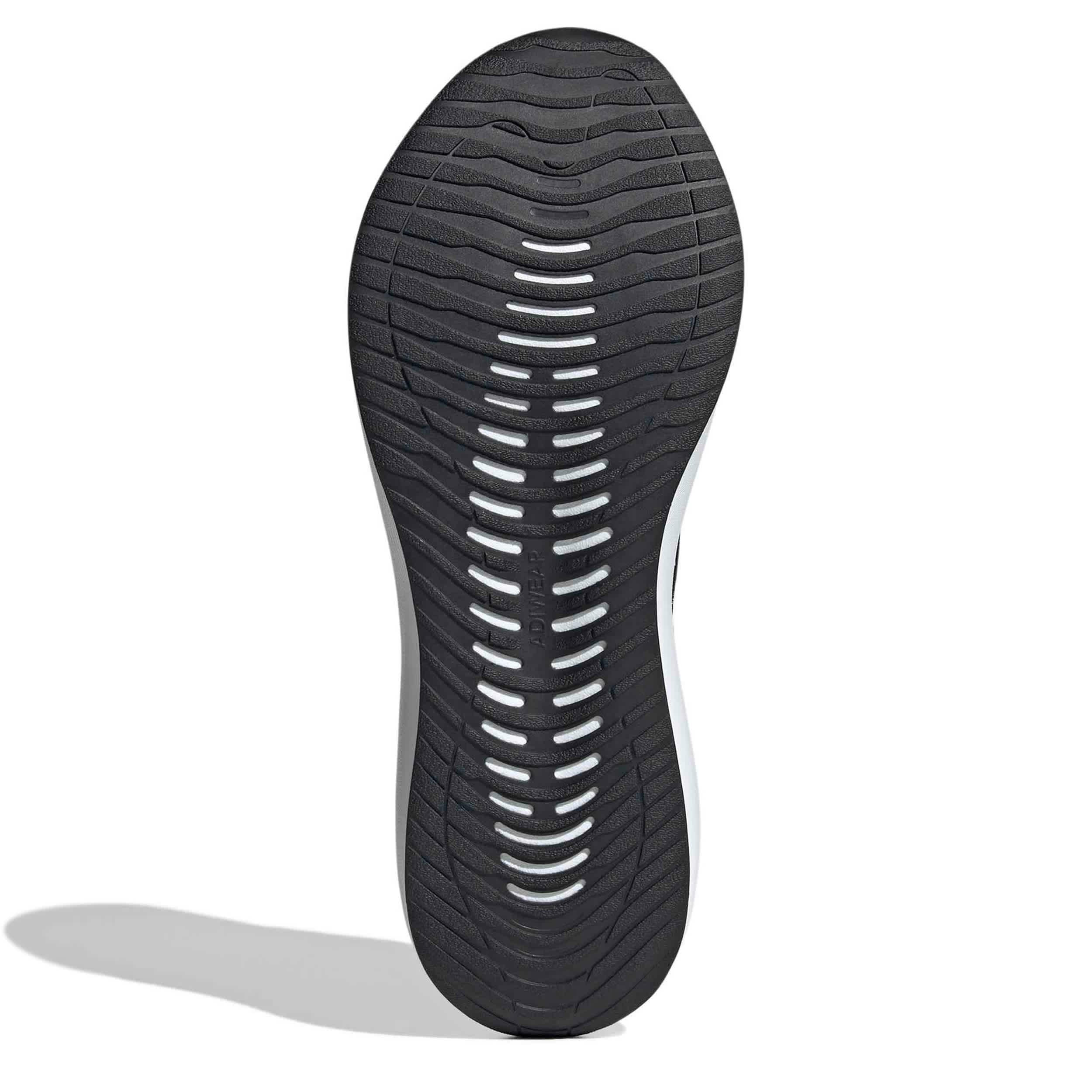 ADIDAS-MENS RUNFALCON 6 SHOES-BLACK & WHITE