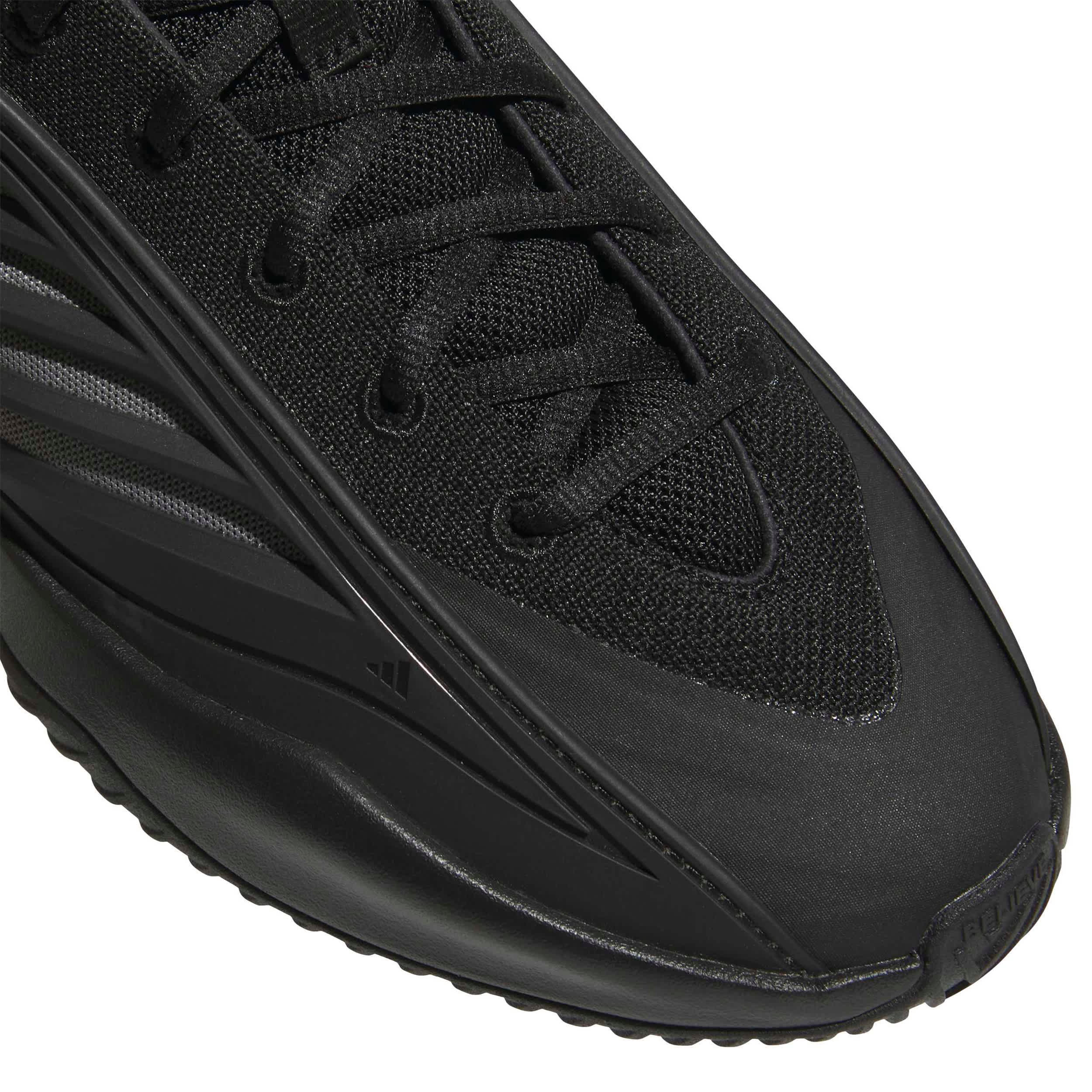 ADIDAS-MENS ANTHONY EDWARDS 1 BASKETBALL SHOE-BLACK & GREY