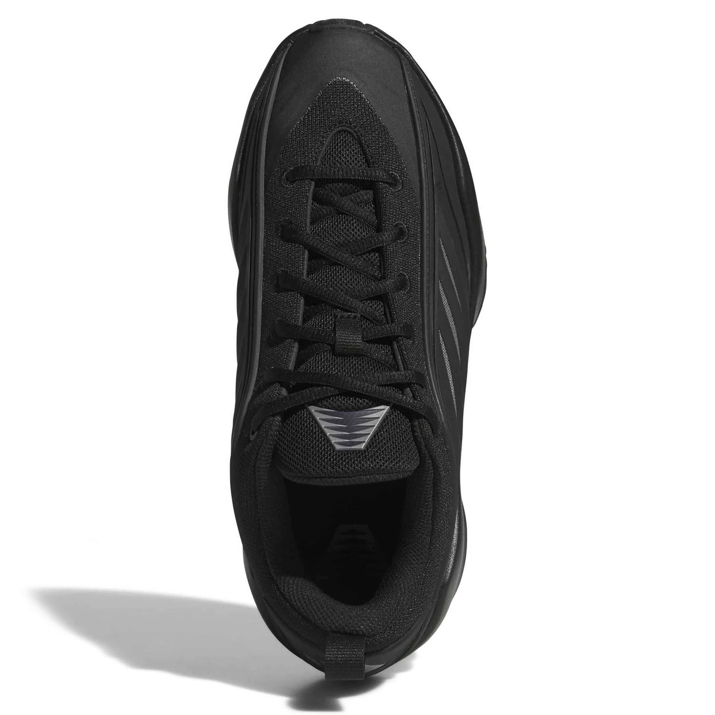ADIDAS-MENS ANTHONY EDWARDS 1 BASKETBALL SHOE-BLACK & GREY