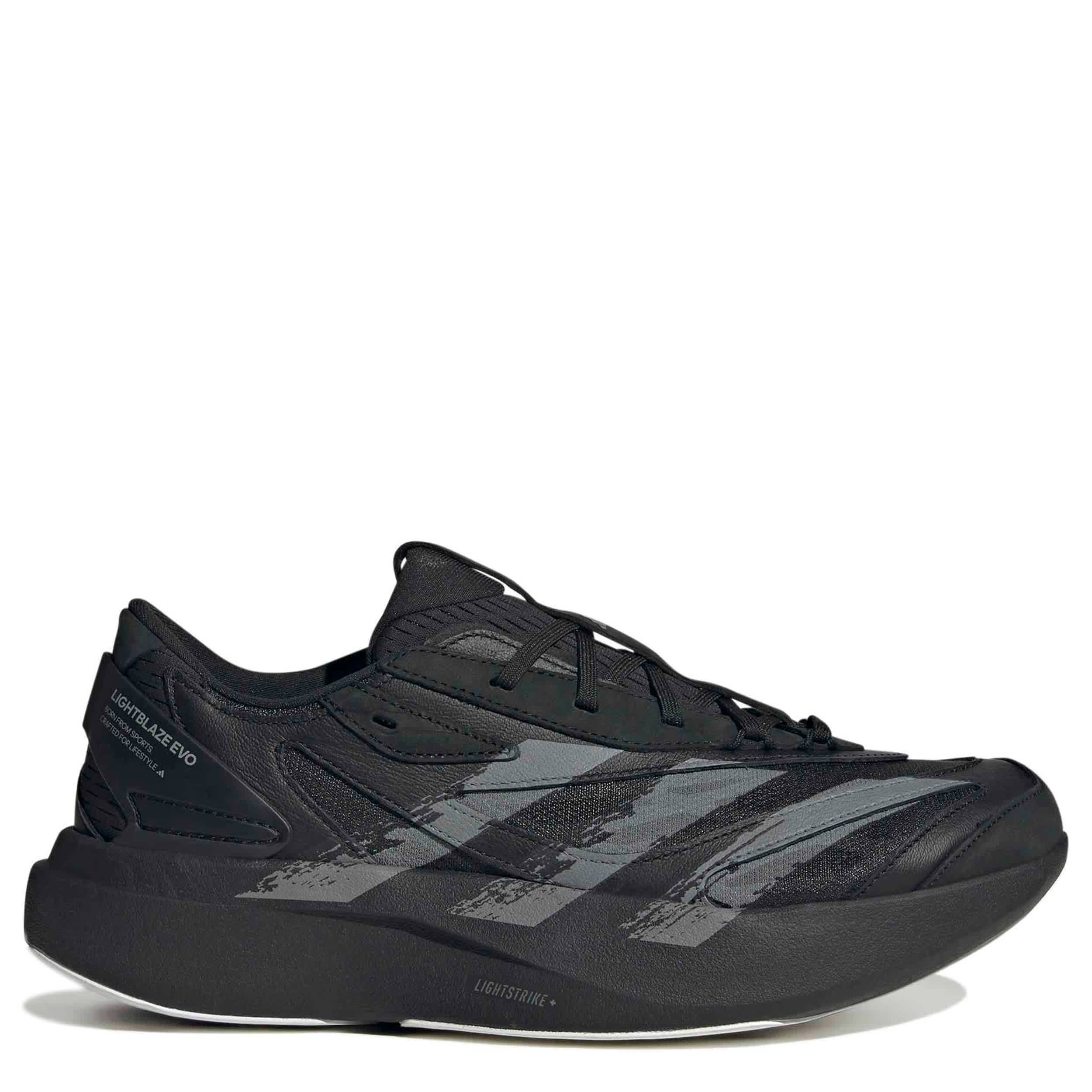 ADIDAS-MENS LIGHTBLAZE EVO SL SNEAKER-BLACK & SILVER