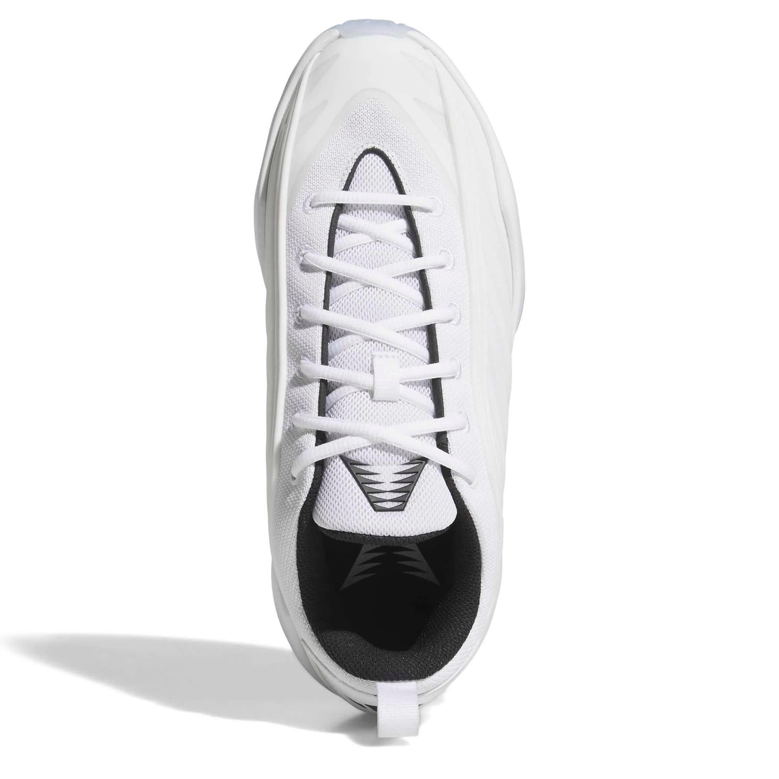 ADIDAS-MENS ADIDAS BASKETBALL KJ3320-WHITE & BLACK