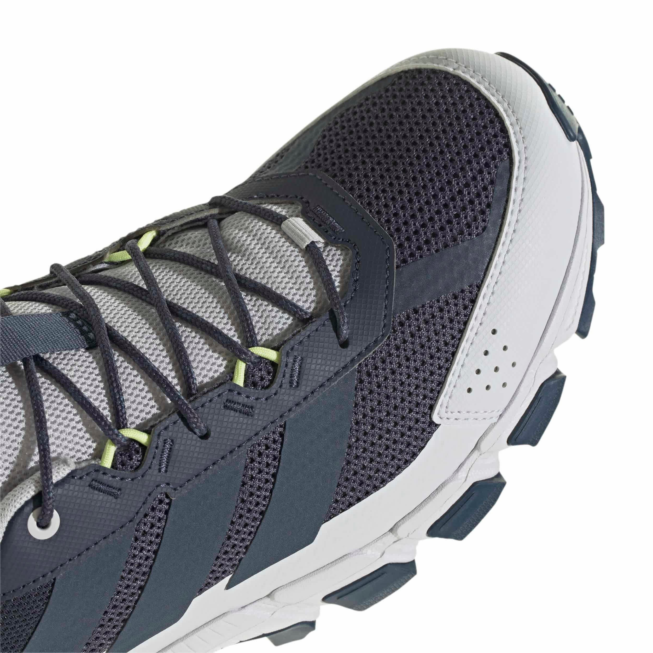 ADIDAS-MENS TERREX ROCKADIA TRAIL RUNNING SHOE-NAVY & GREY